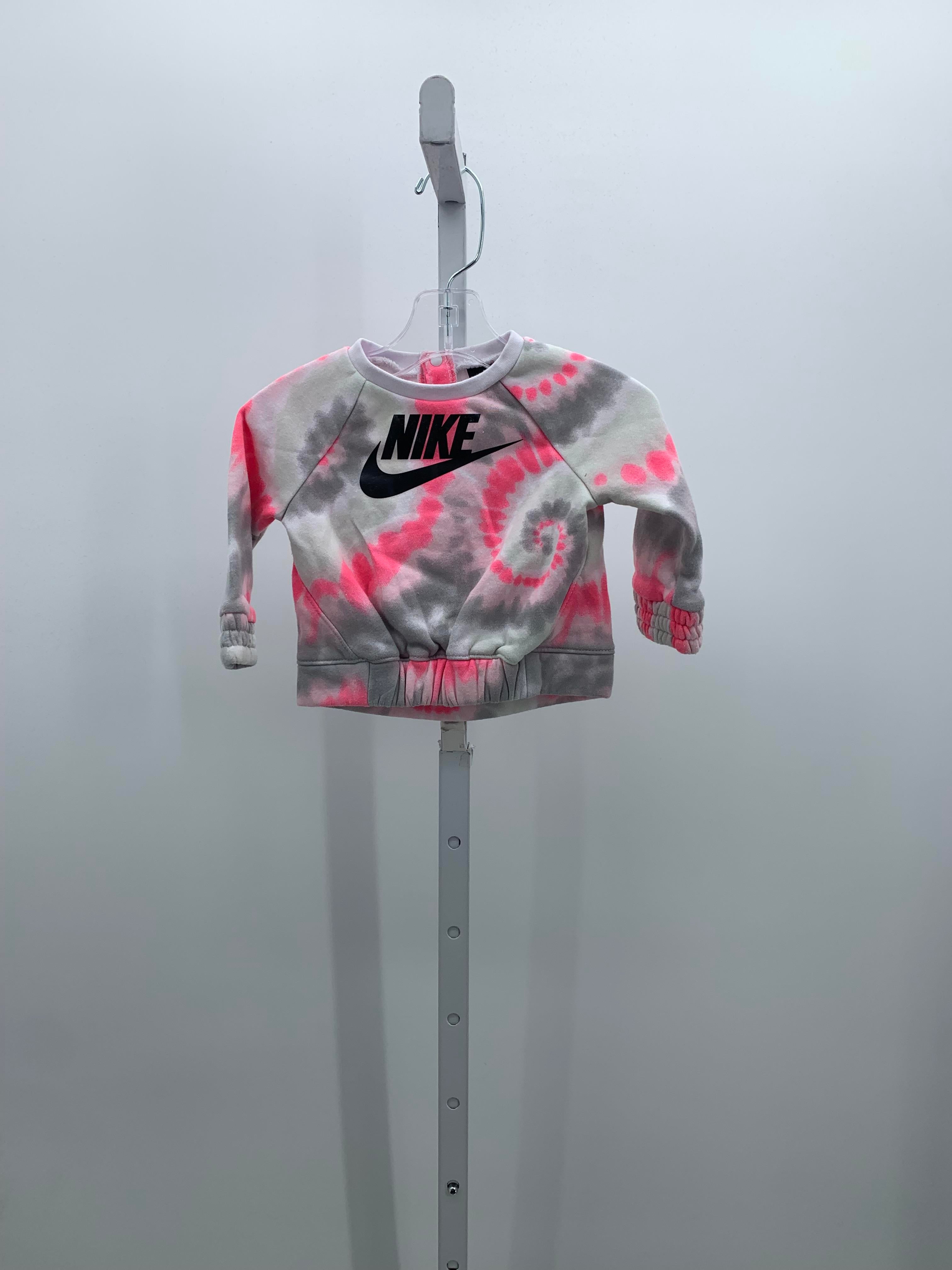 Nike Size 6 Months Girls Long Sleeve Shirt