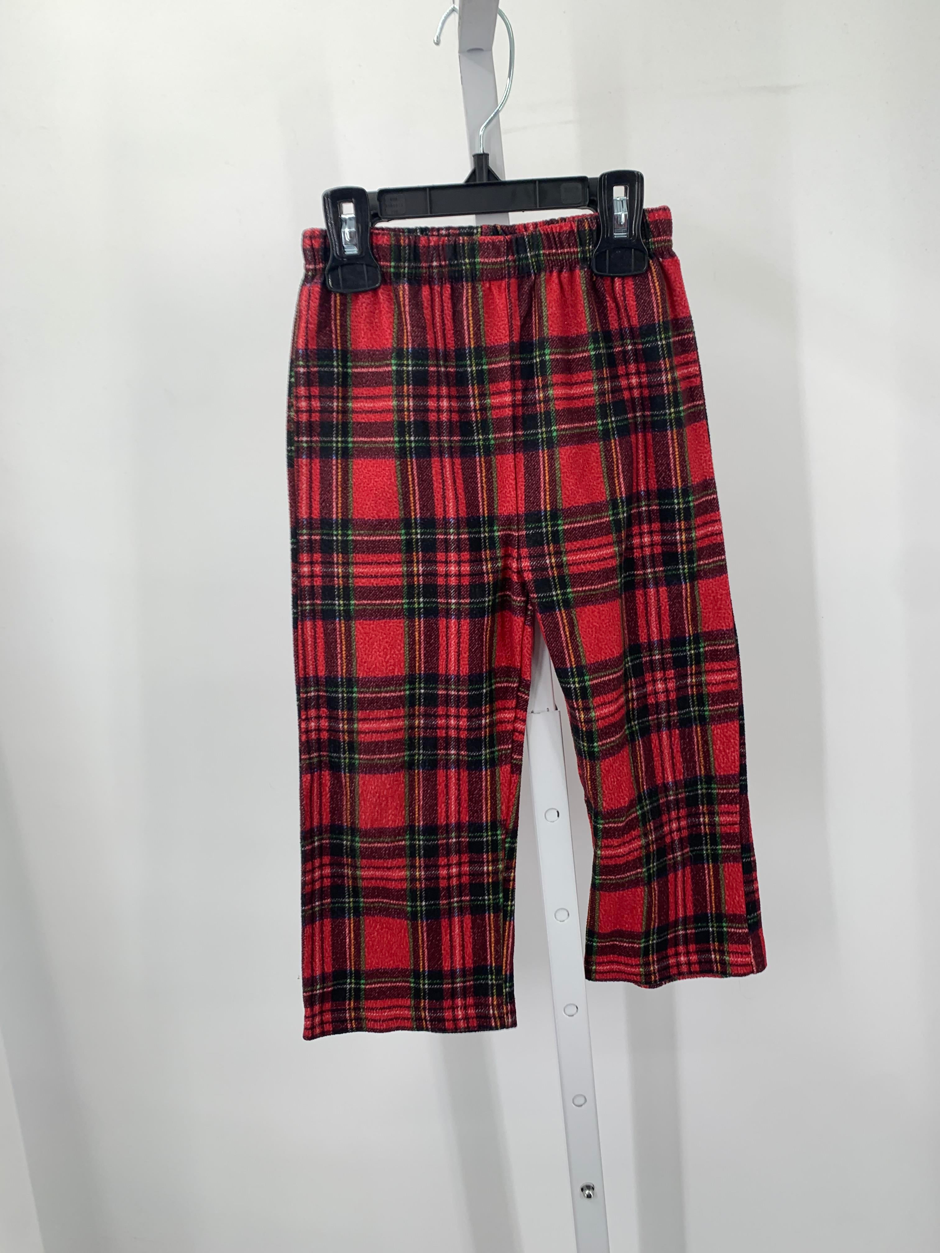 ELASTIC WAIST PLAID