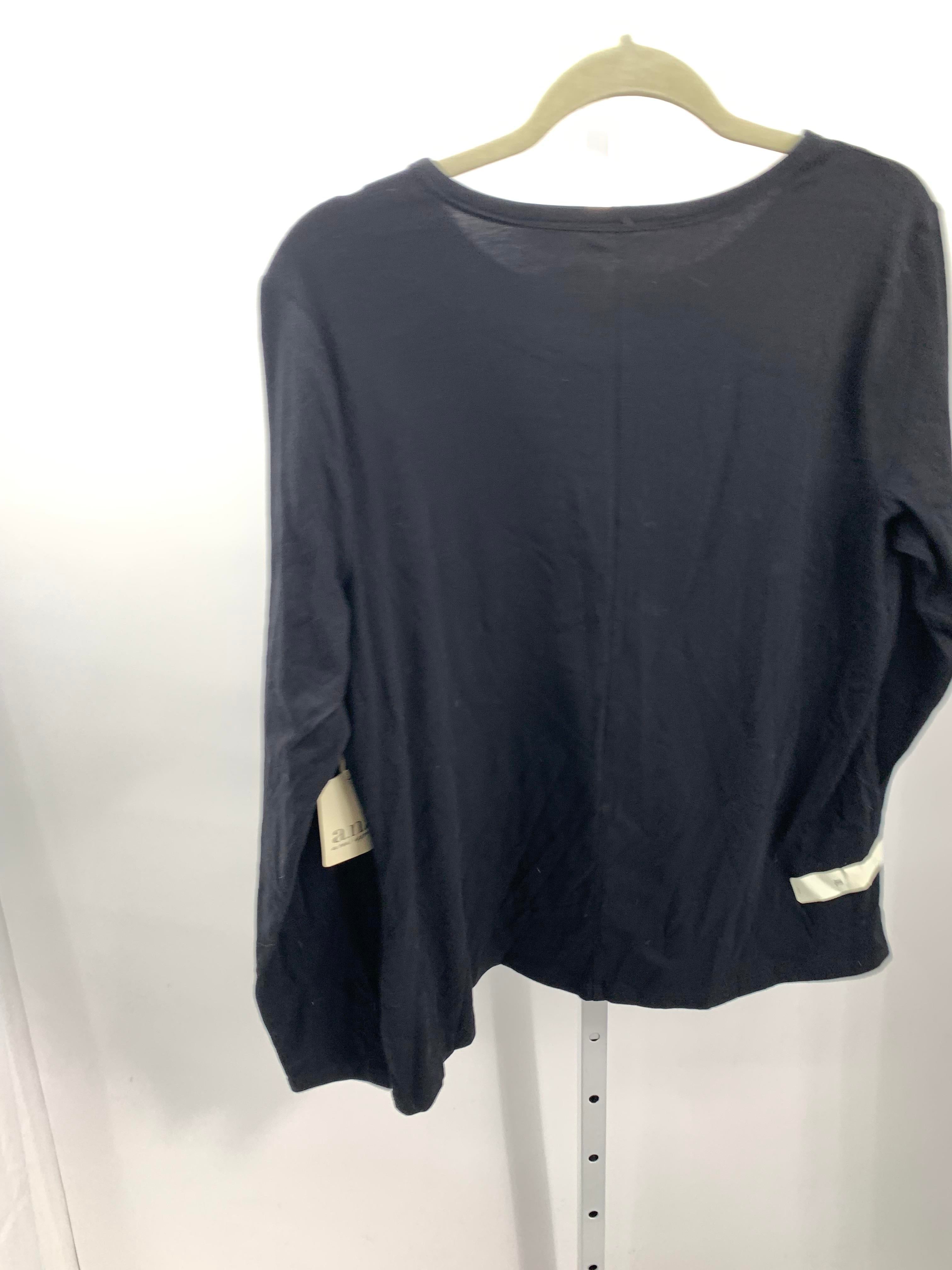 A.N.A. Size Extra Large Misses Long Sleeve Shirt