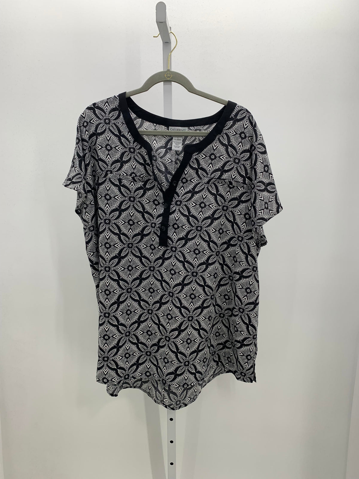 Catherine Size 1 Misses Short Sleeve Shirt