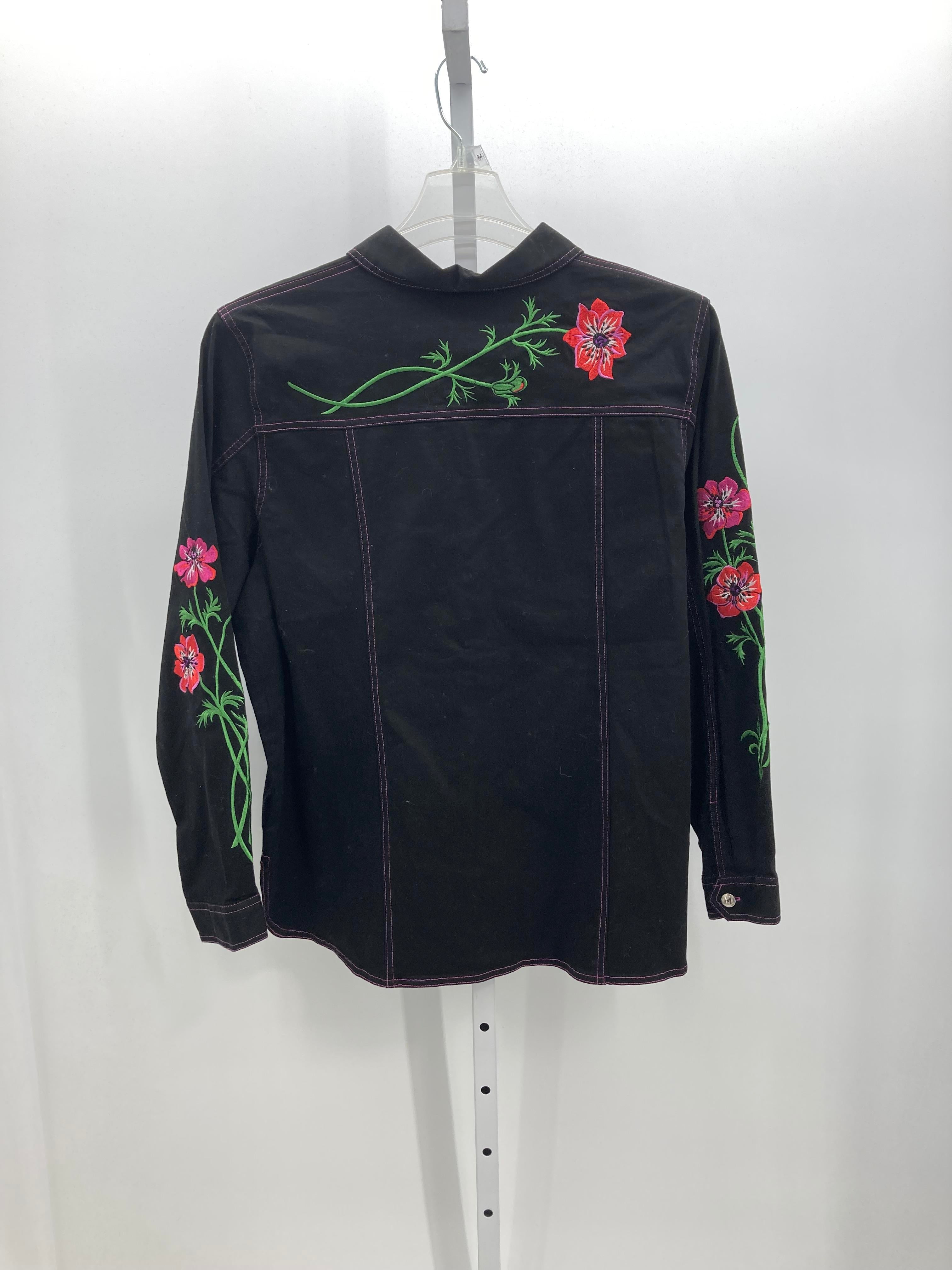 Bob Mackie Size Large Misses Lightweight Jacket