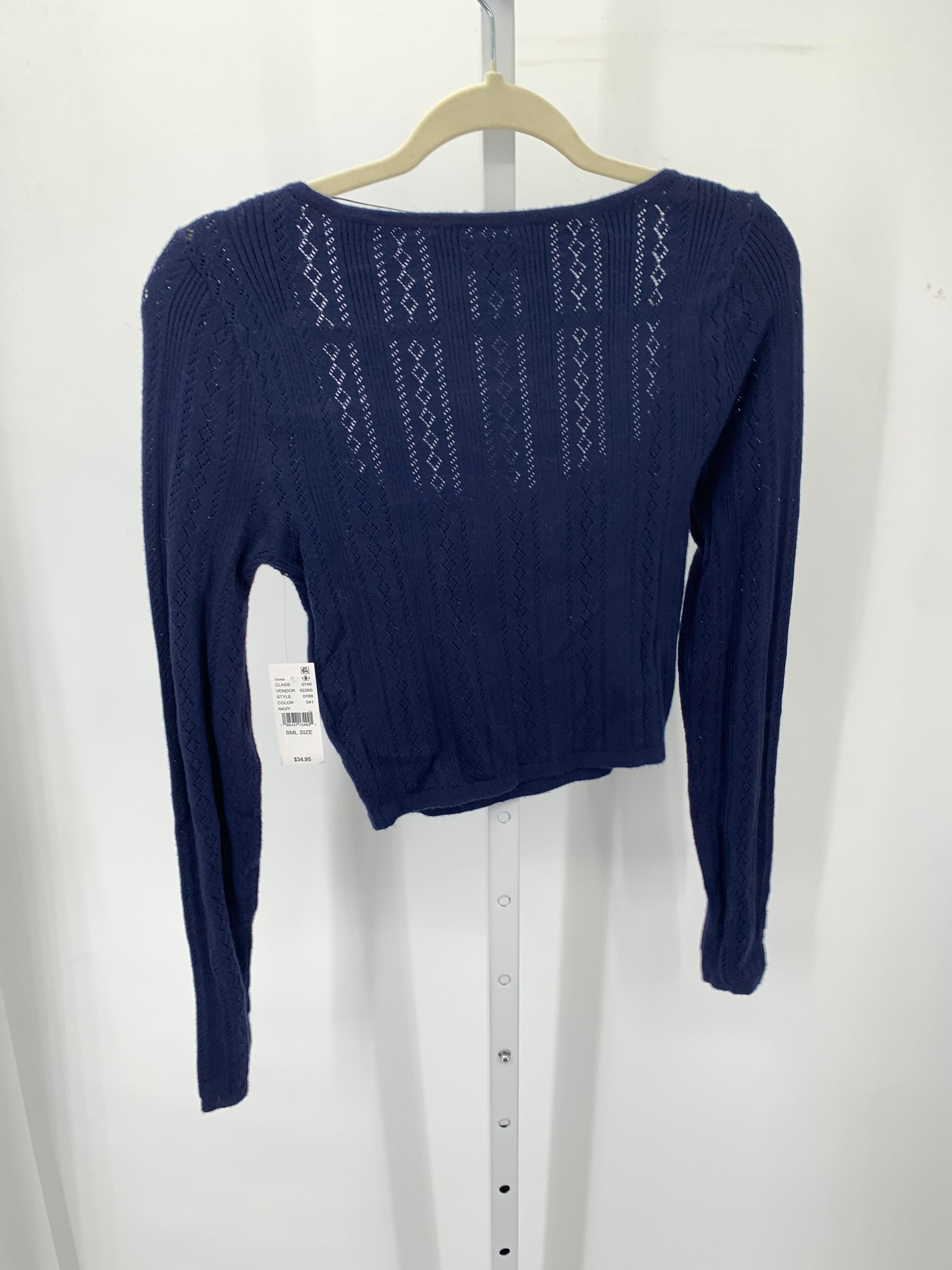 Size Small Juniors Long Sleeve Shirt