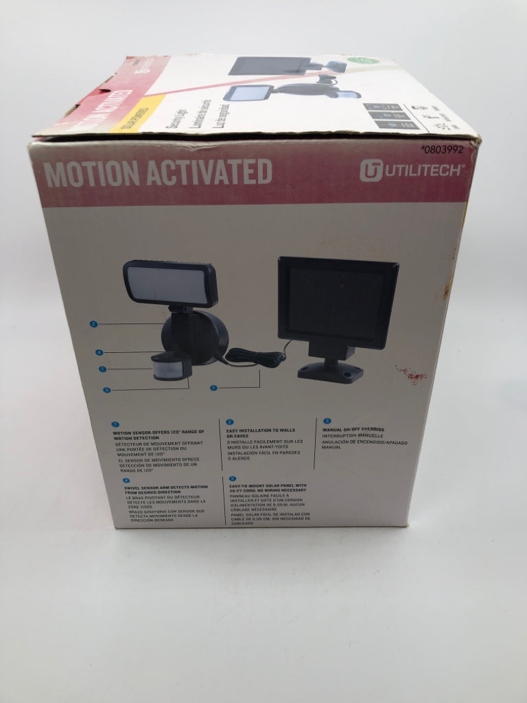 NIB MOTION ACTIVATED SECURITY LIGHT.