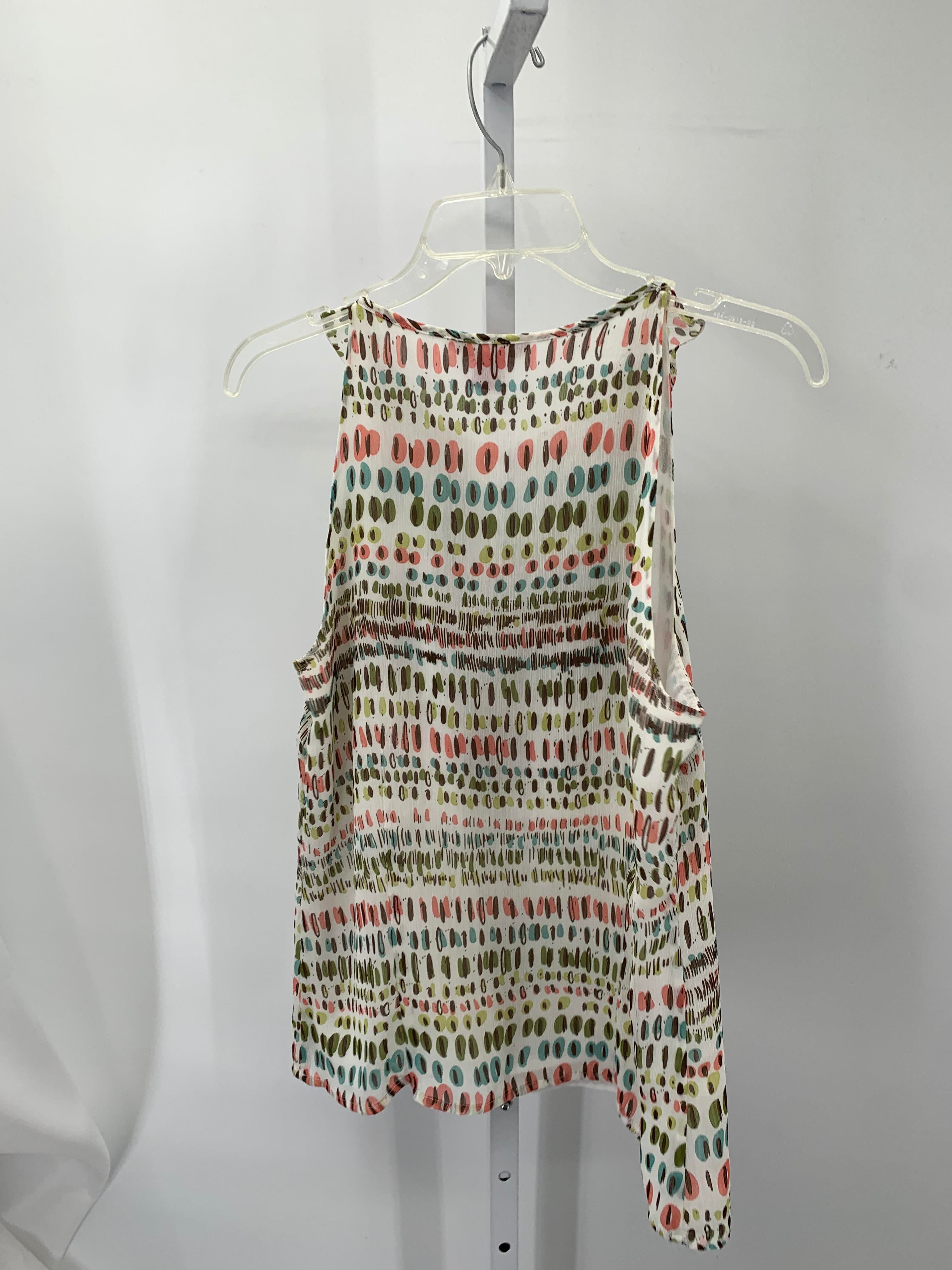 Sunny Leigh Size Medium Petite Petite Sleeveless Shirt