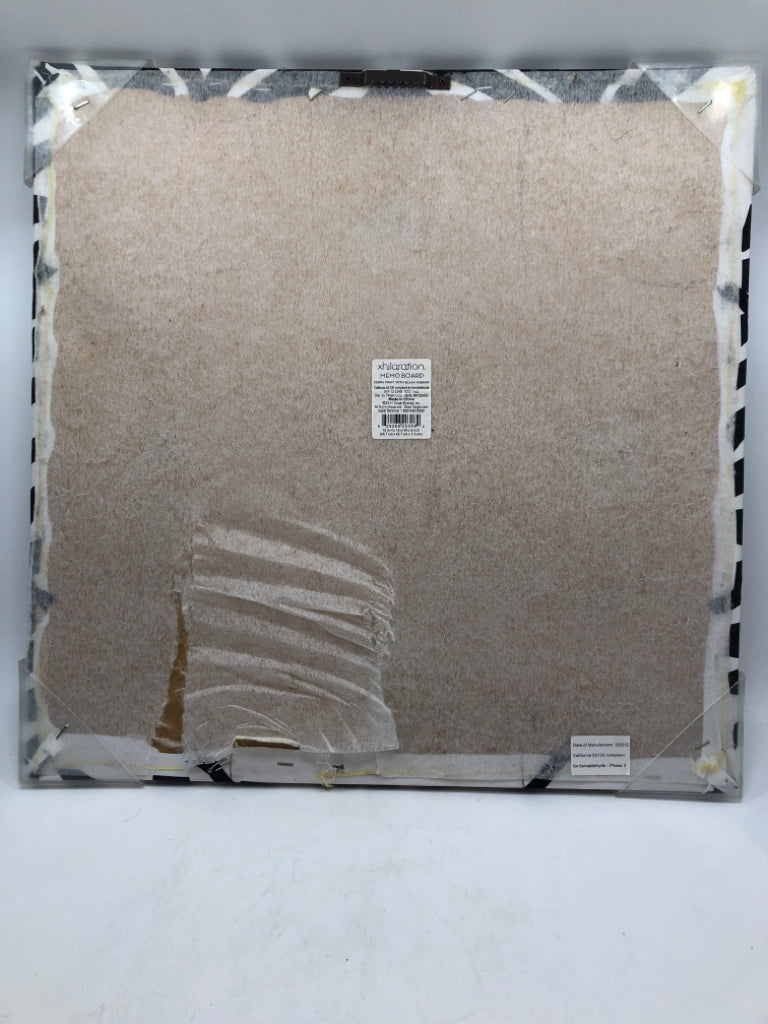 ZEBRA FABRIC MEMO BOARD.