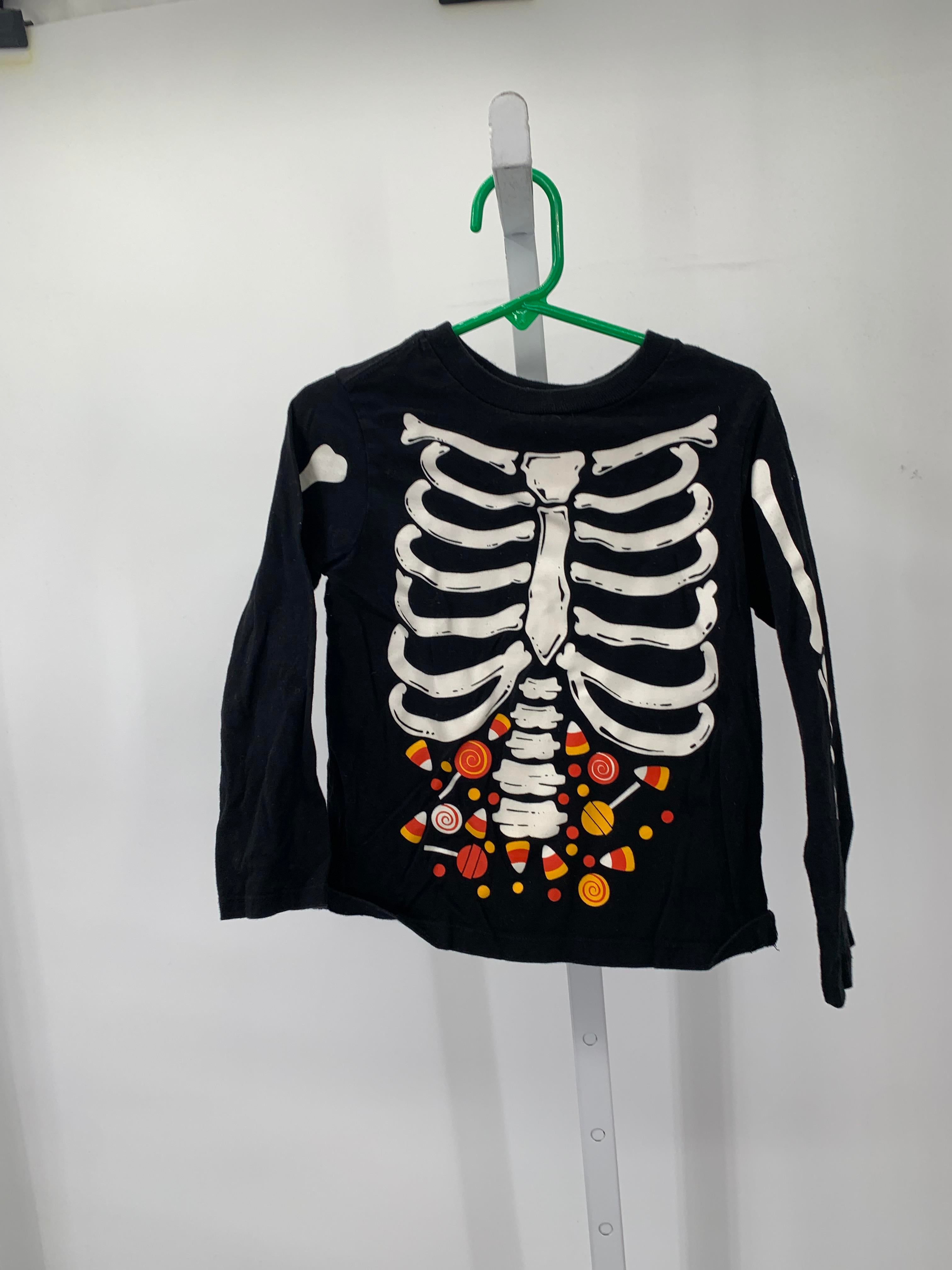 LONG SLV SHIRT SKELETONS KNIT
