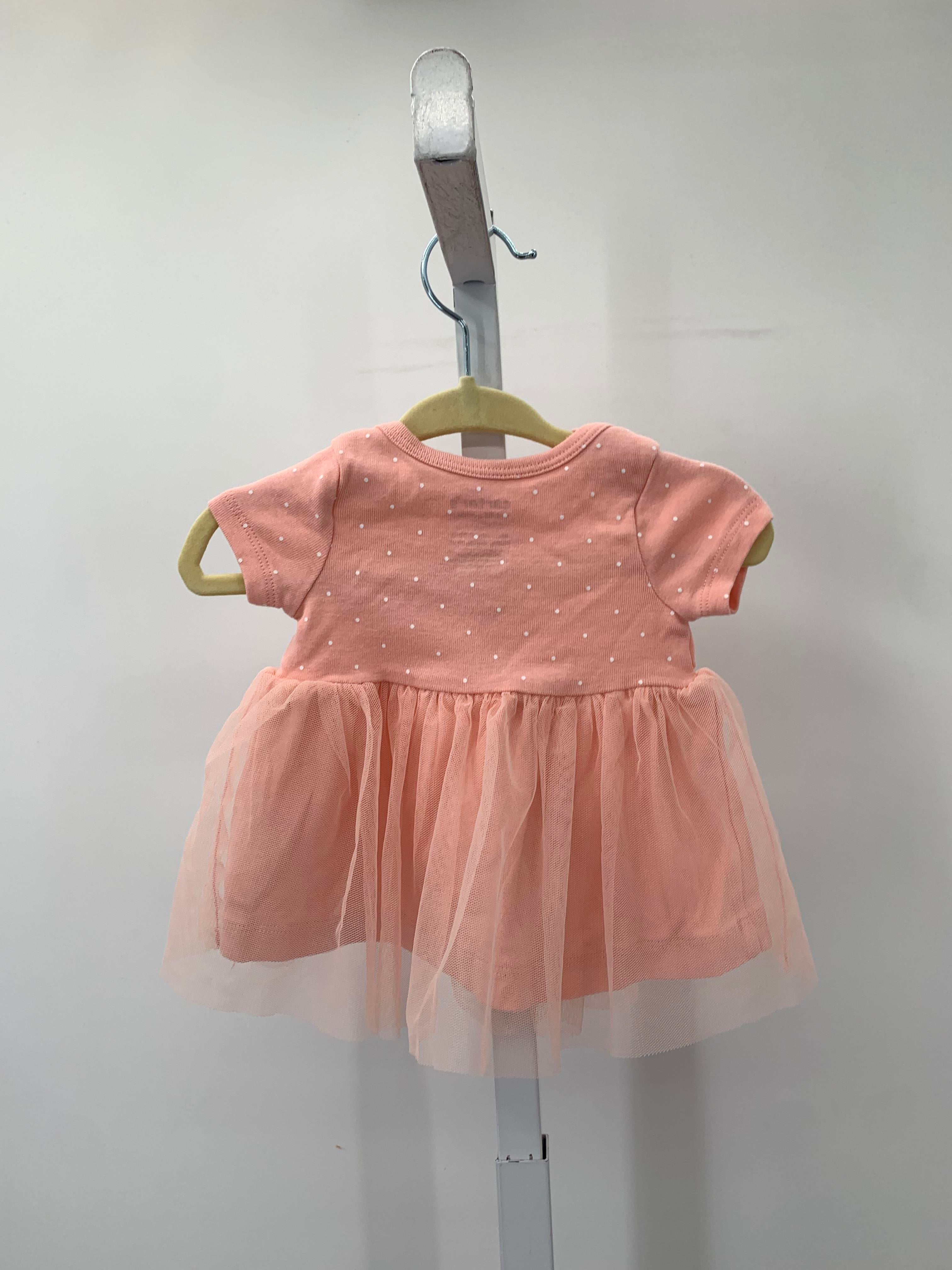 Carters Size Newborn Girls Short Sleeve Dress
