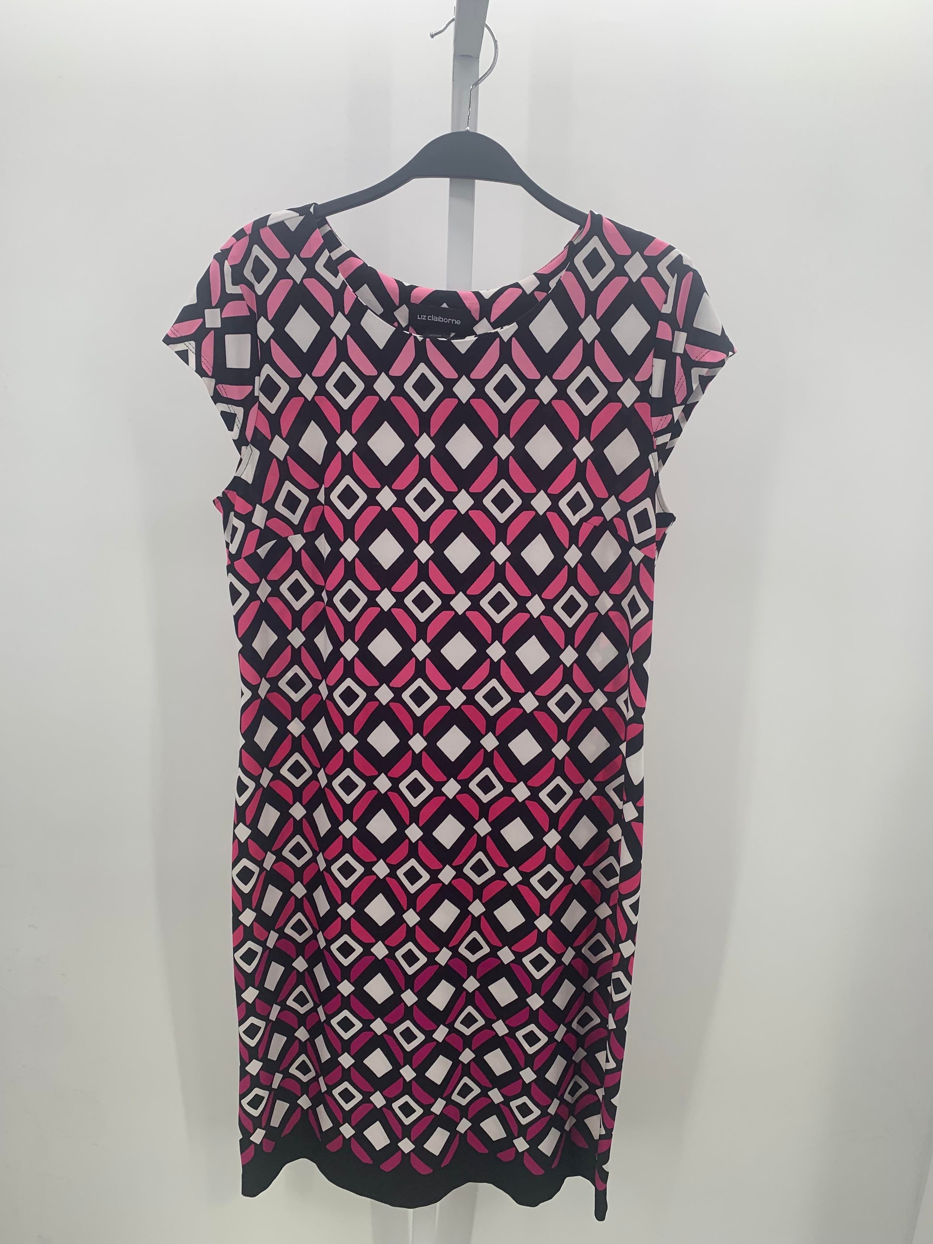 Liz Claiborne Size Medium Misses Short Sleeve Dress