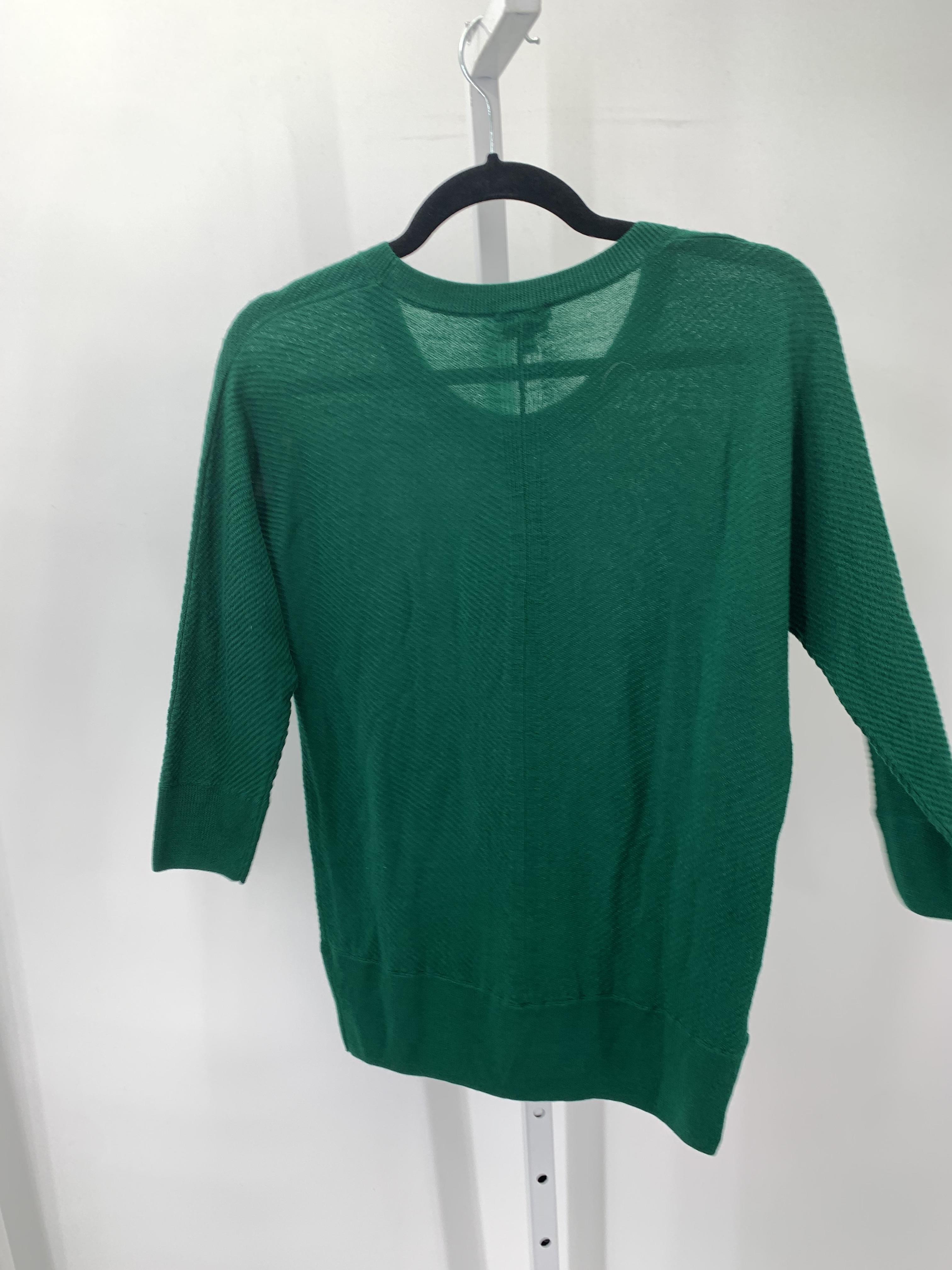 Talbots Size Small Petite Petite 3/4 Sleeve Sweater