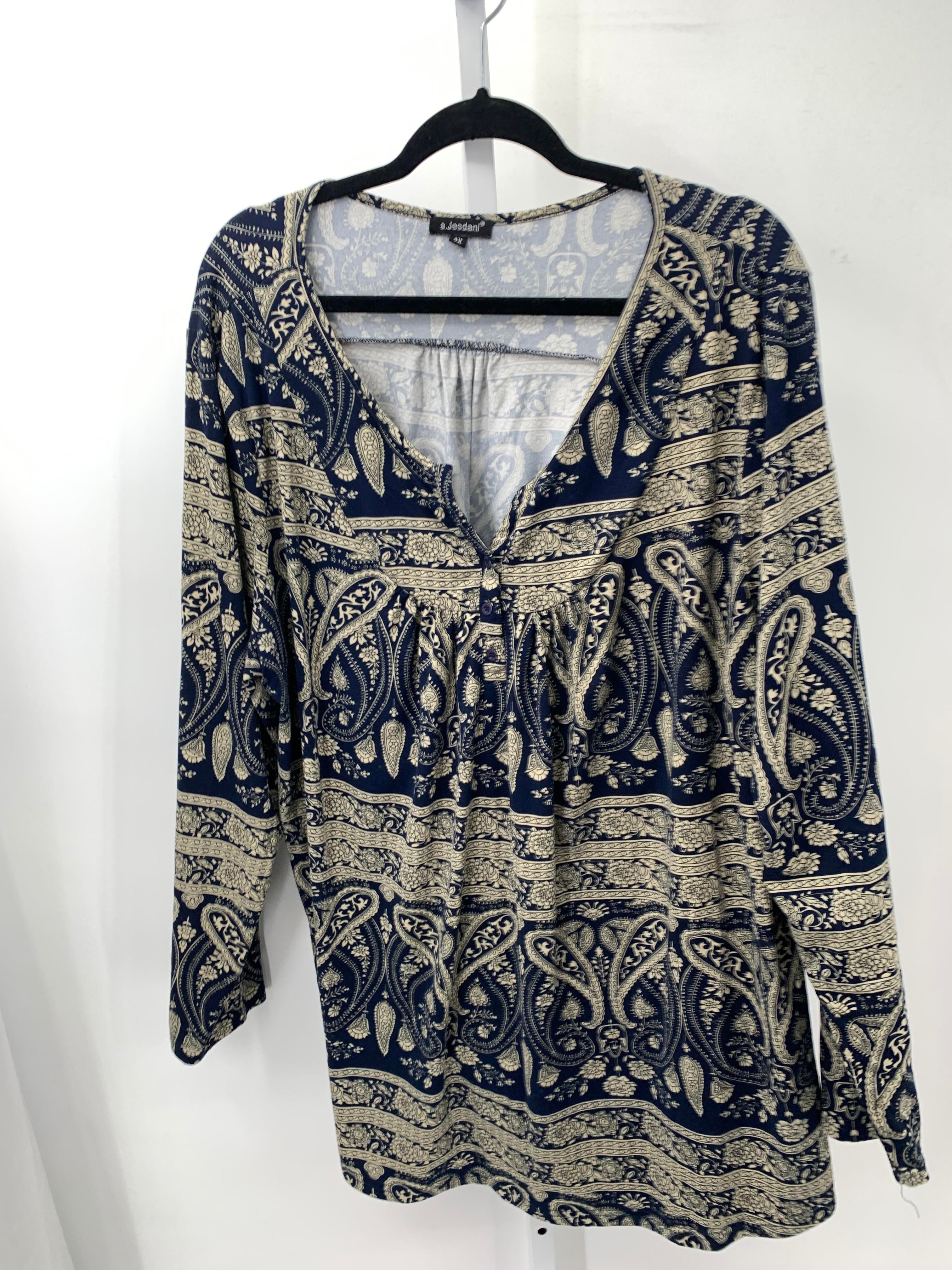 Size 4X Womens Long Sleeve Shirt