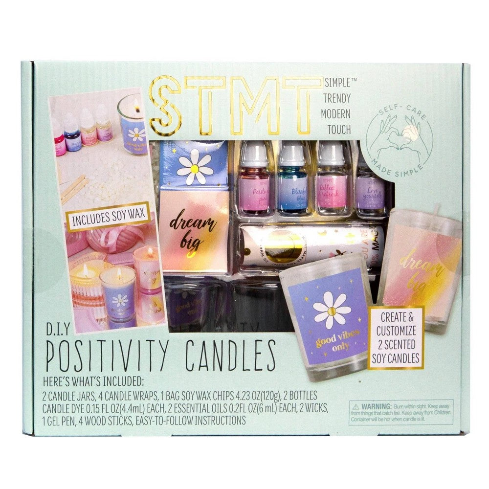 STMT DIY Positivity Candles -
