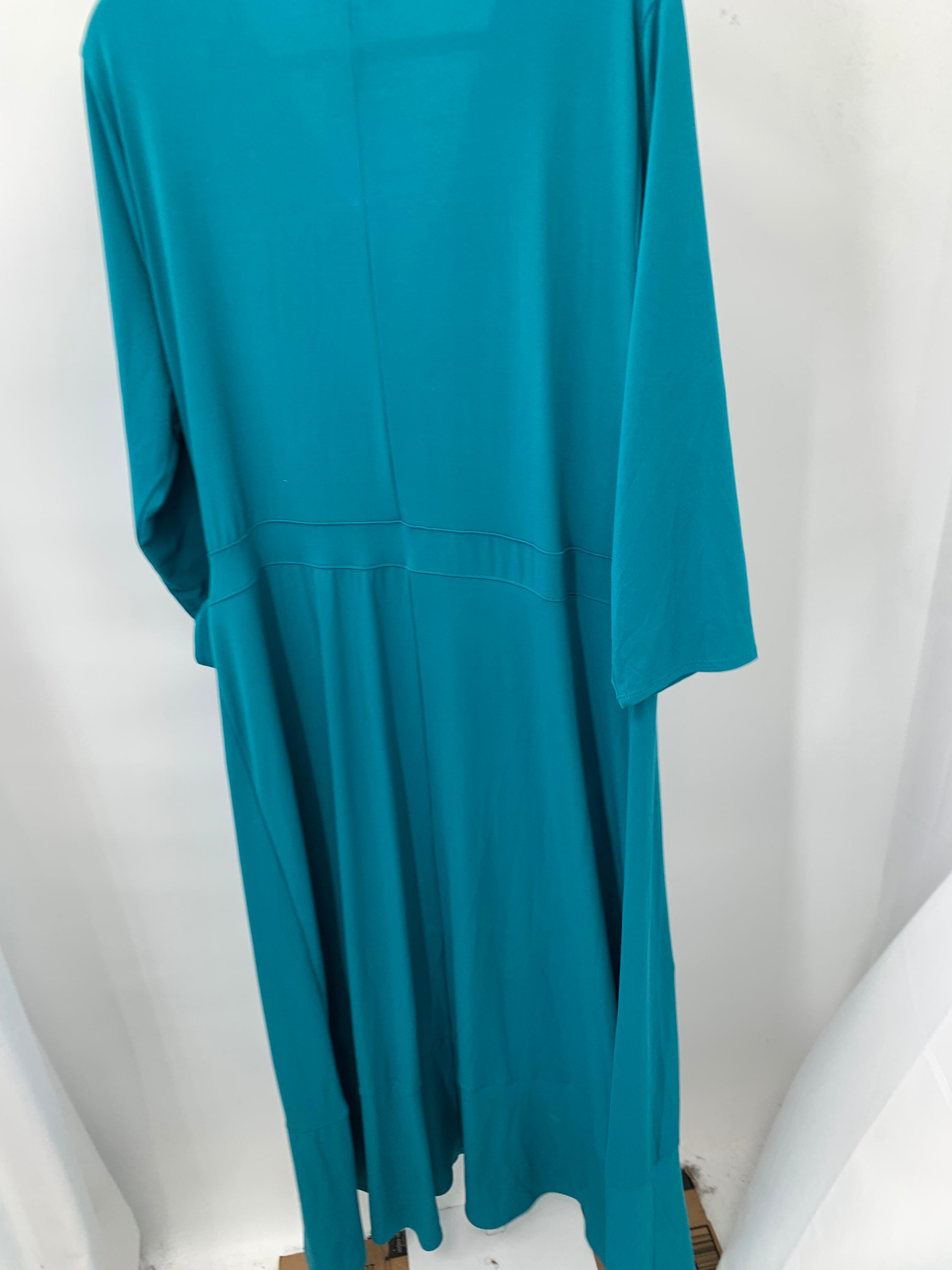 Lane Bryant Size 22/24 W Womens 3/4 Sleeve Dress