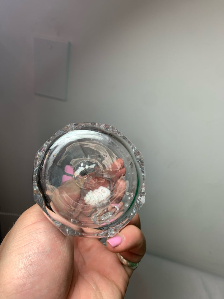 SMALL CRYSTAL OIL DISPENSER.