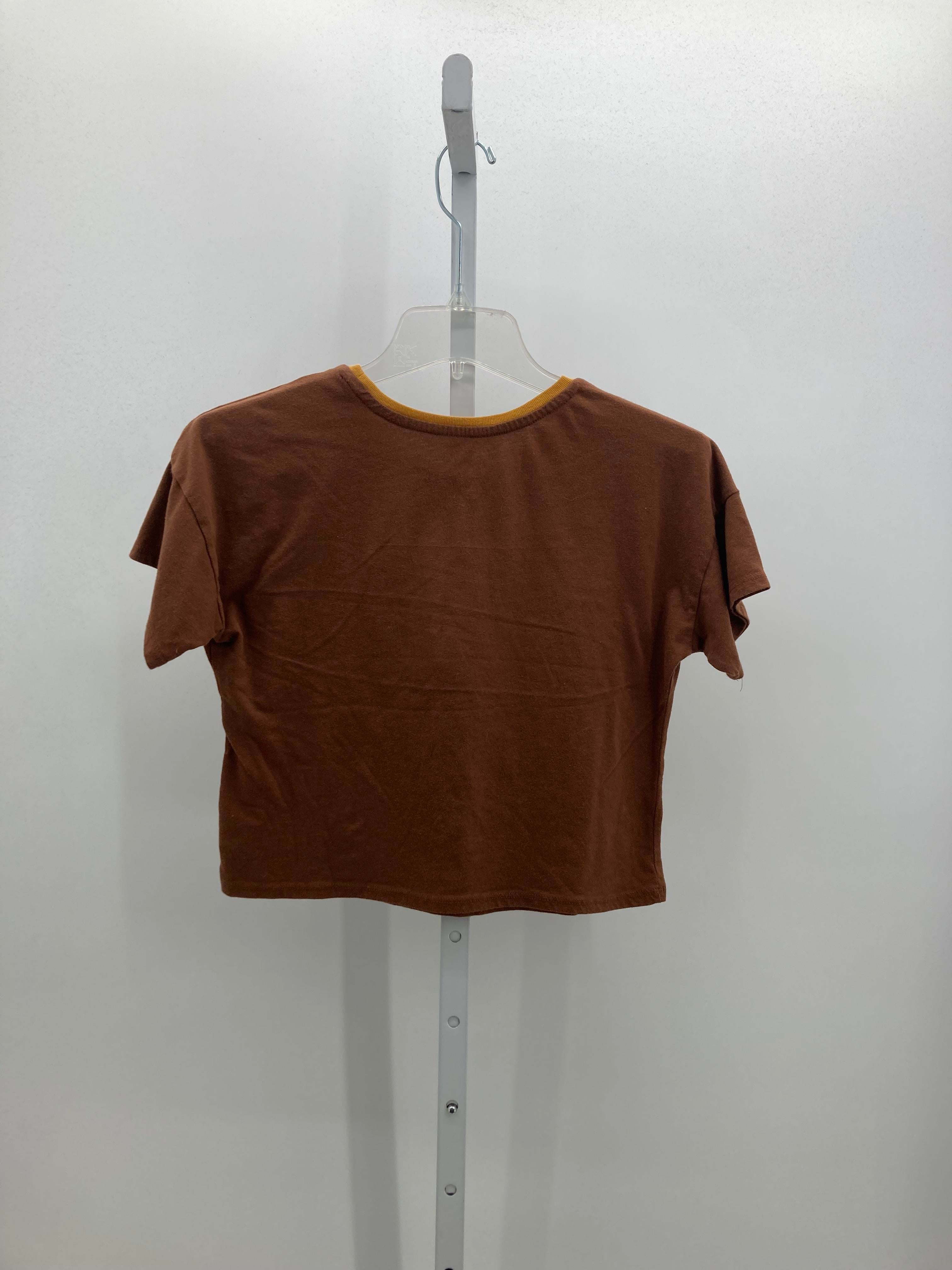 Wonder Nation Size 10-12 Girls Short Sleeve Shirt