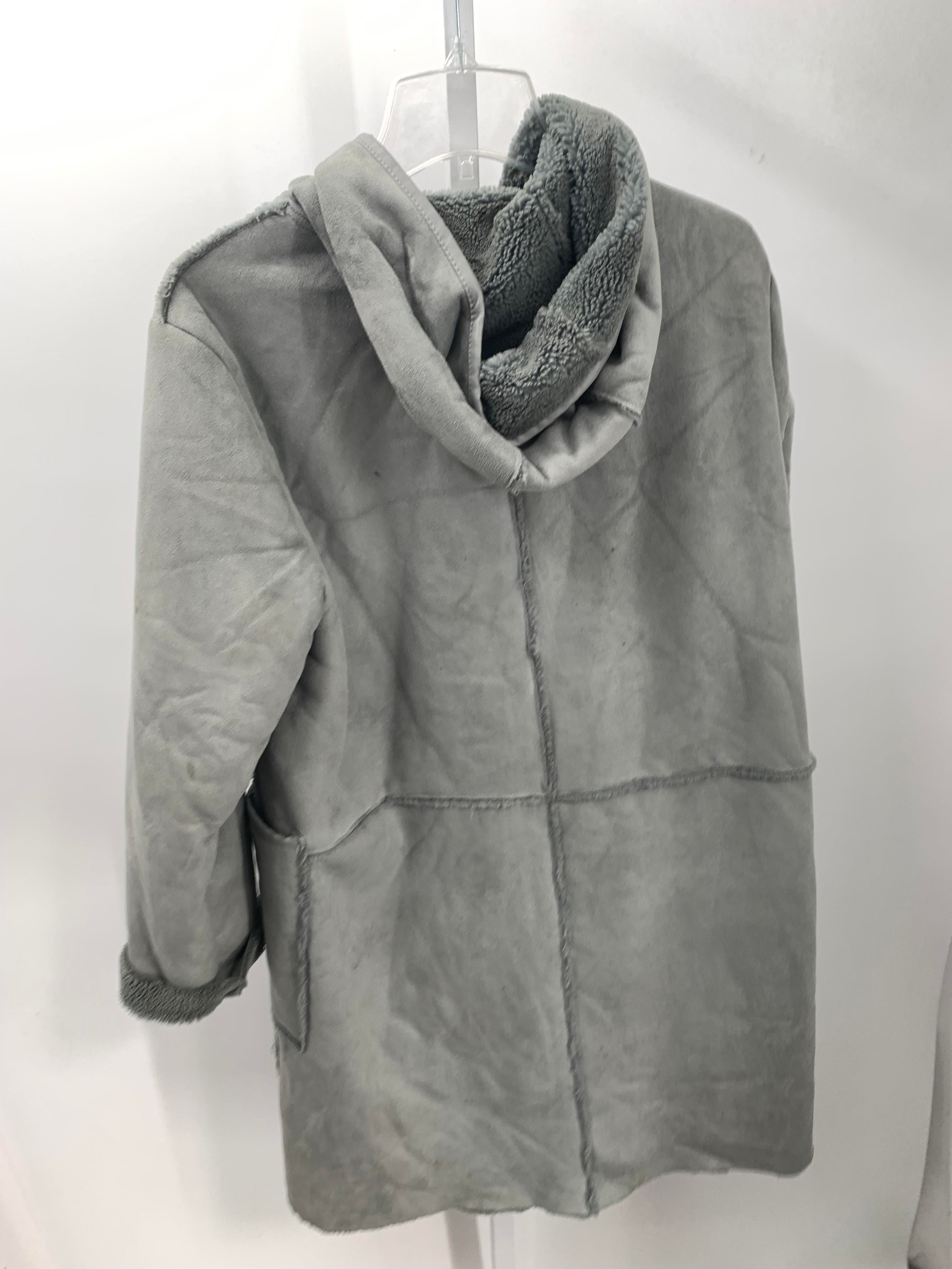 Adrienne Vittadini Size Large Misses Winter Coat