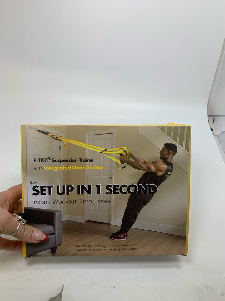 NIB ALL - IN -ONE TOTAL BODY RESISTANCE TRAINING KIT.
