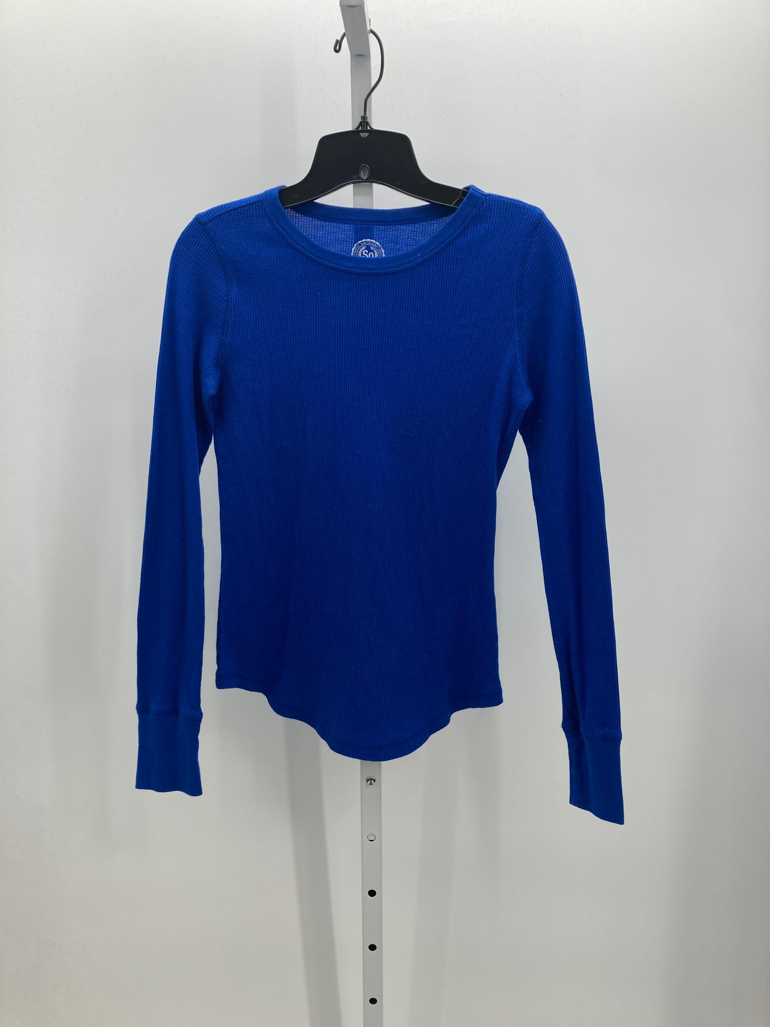 SO Size Medium Juniors Long Sleeve Shirt