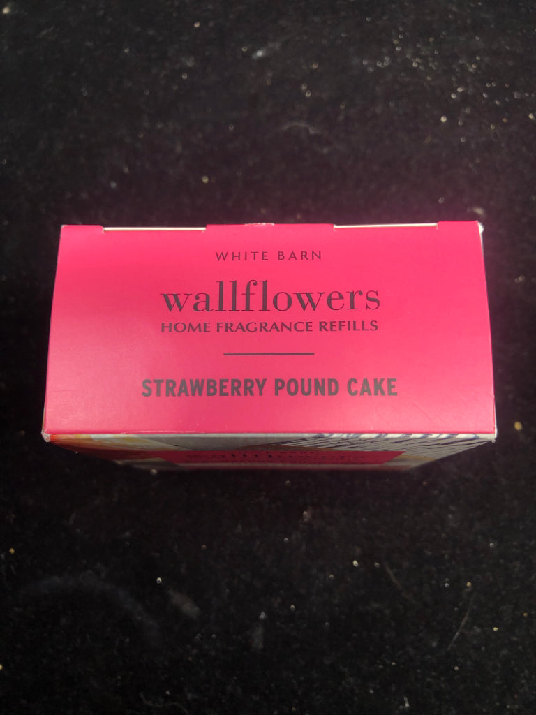 WHITE BARN STRAWBERRY POUNDCAKE WALLFLOWER REFILLS.