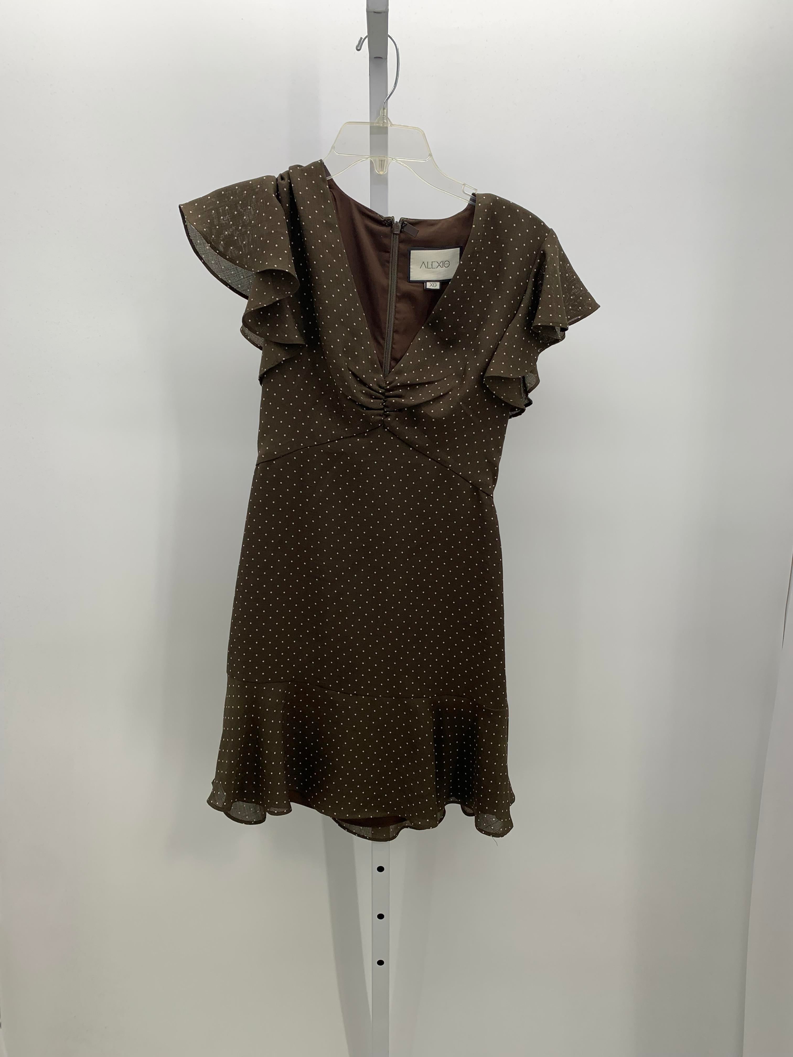 Size X Small Misses Short Sleeve Dress