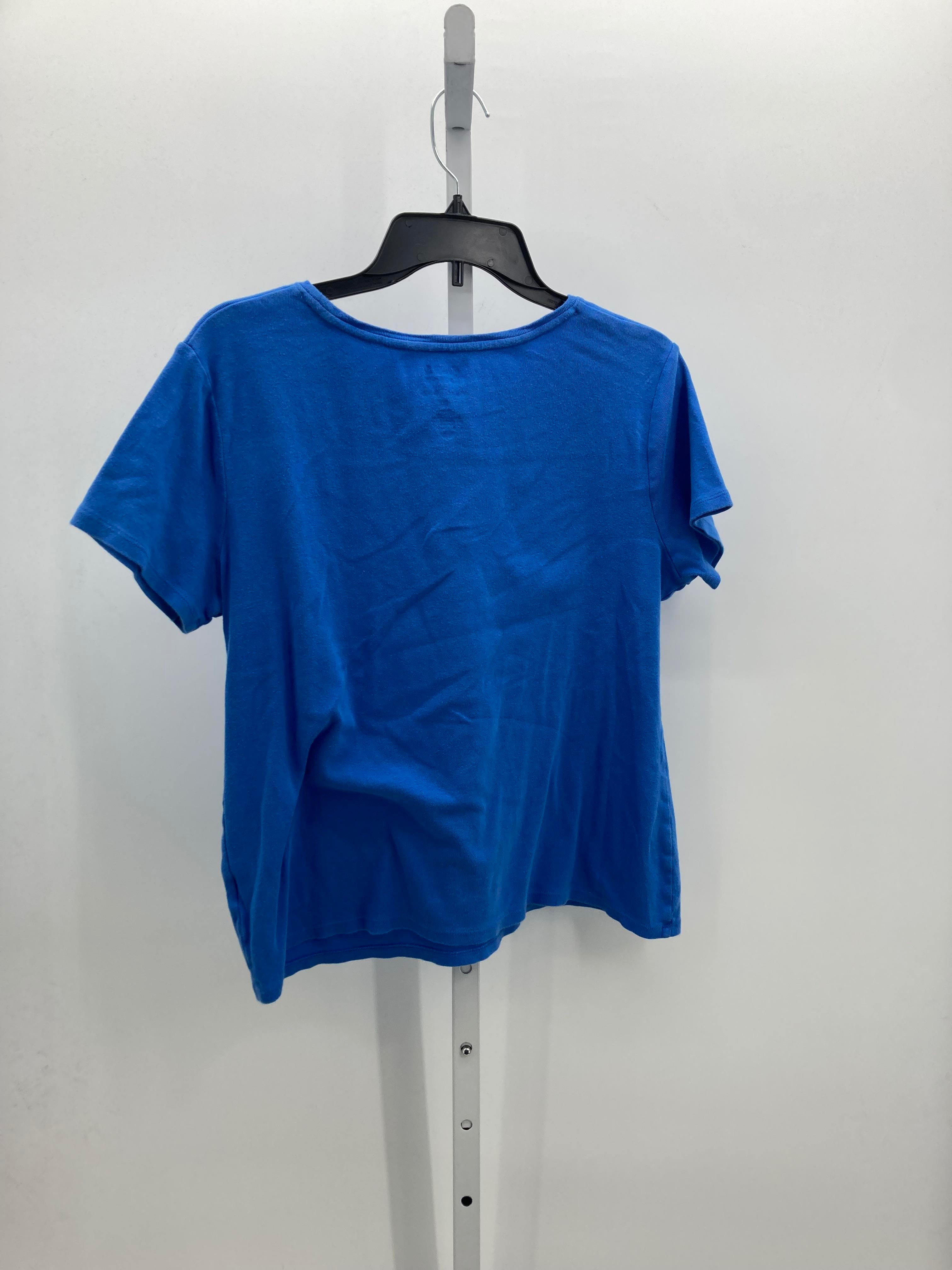 Croft & Barrow Size Large Petite Petite Short Sleeve Shirt