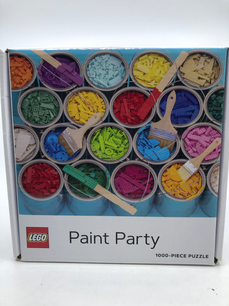 NIB PAINT PARTY LEGO PUZZLE.