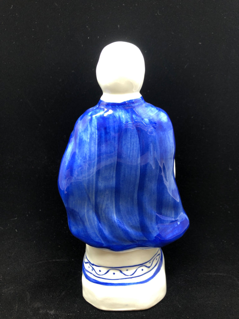 VTG ASIAN SNAKE ZODIAC PORCELAIN FIGURE.