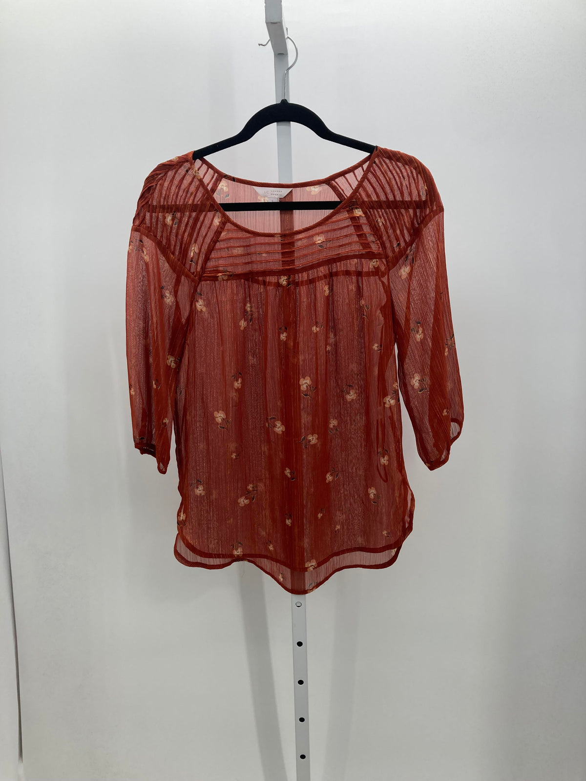 Lauren Conrad Size Small Misses 3/4 Sleeve Shirt