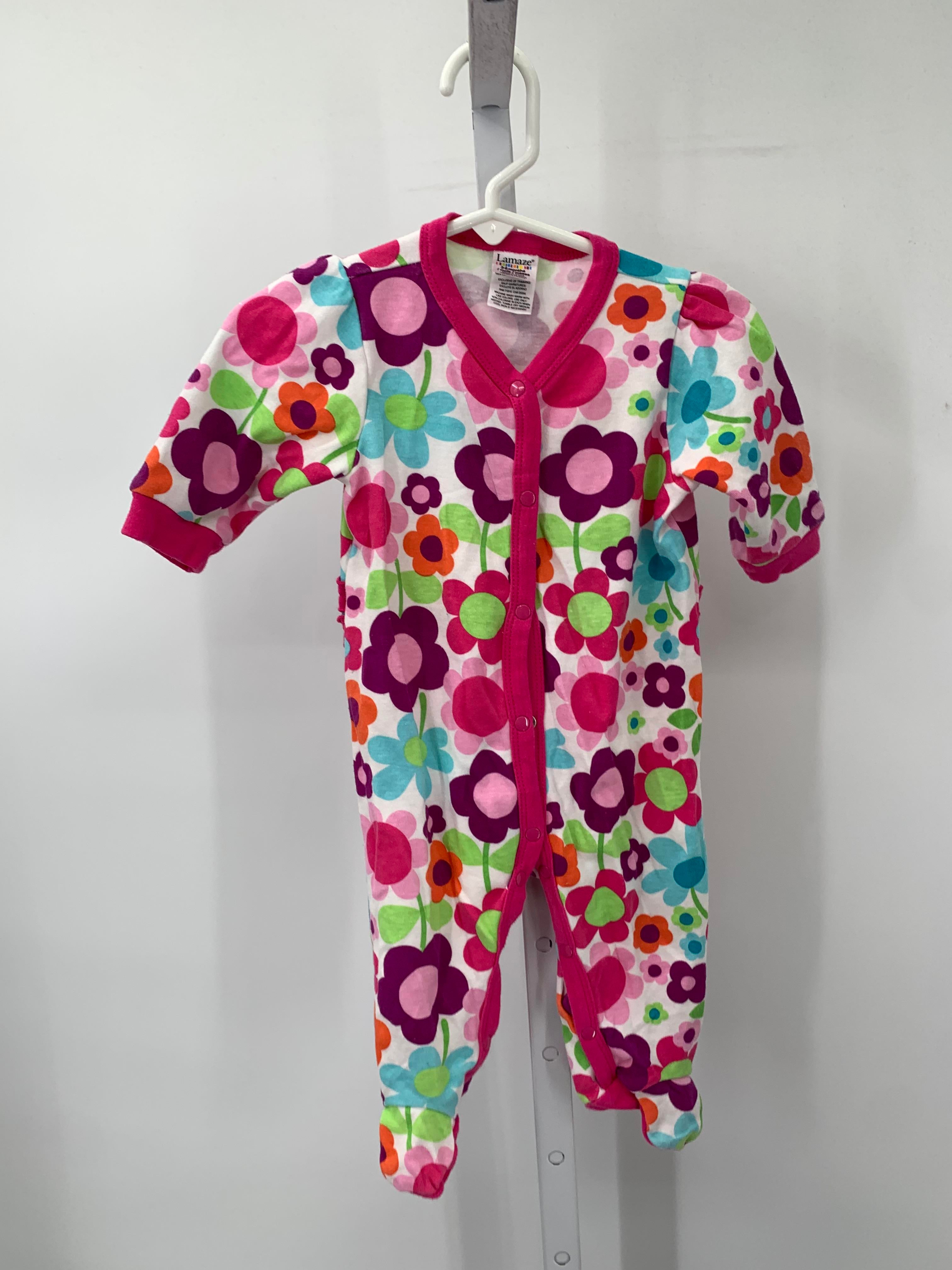 Lamaze Size 3-6 Months Girls Long Slv. Romper