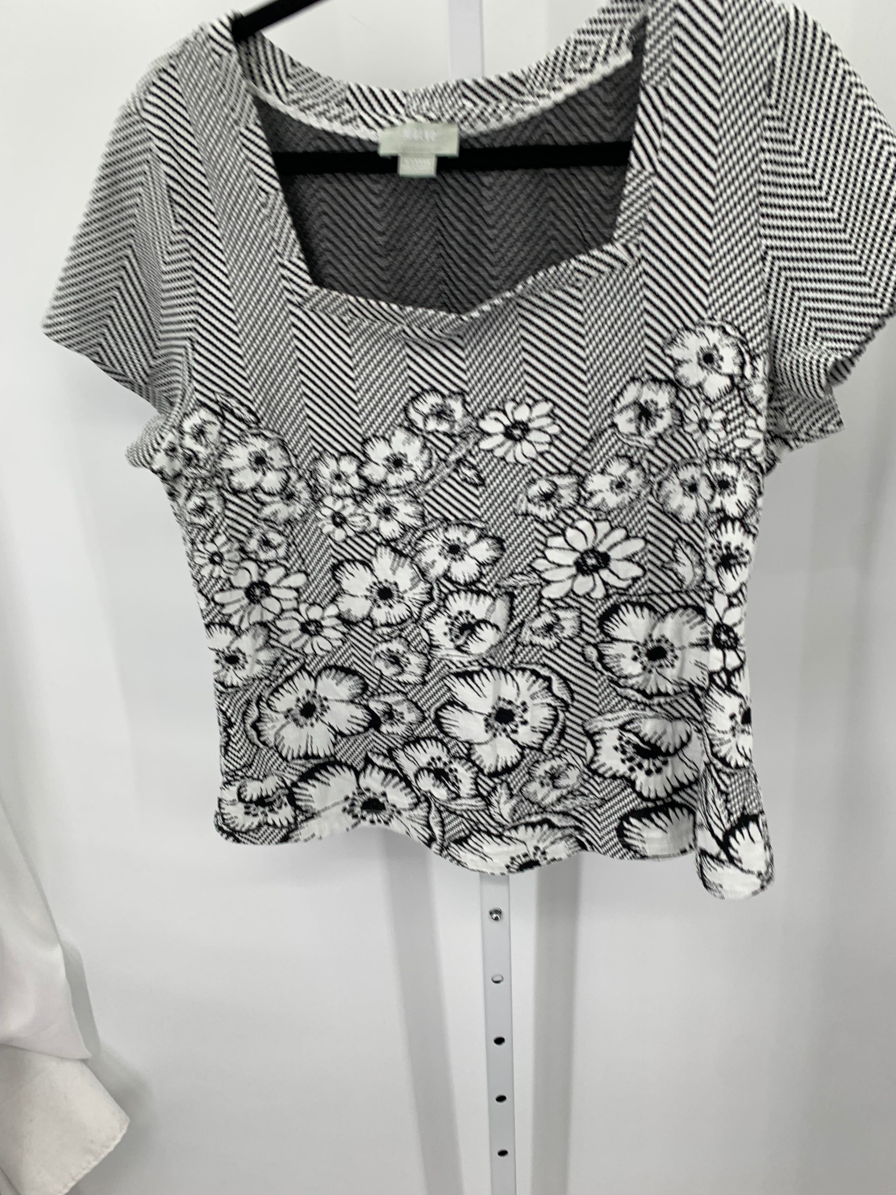 Maeve Size Extra Large Misses Short Sleeve Shirt