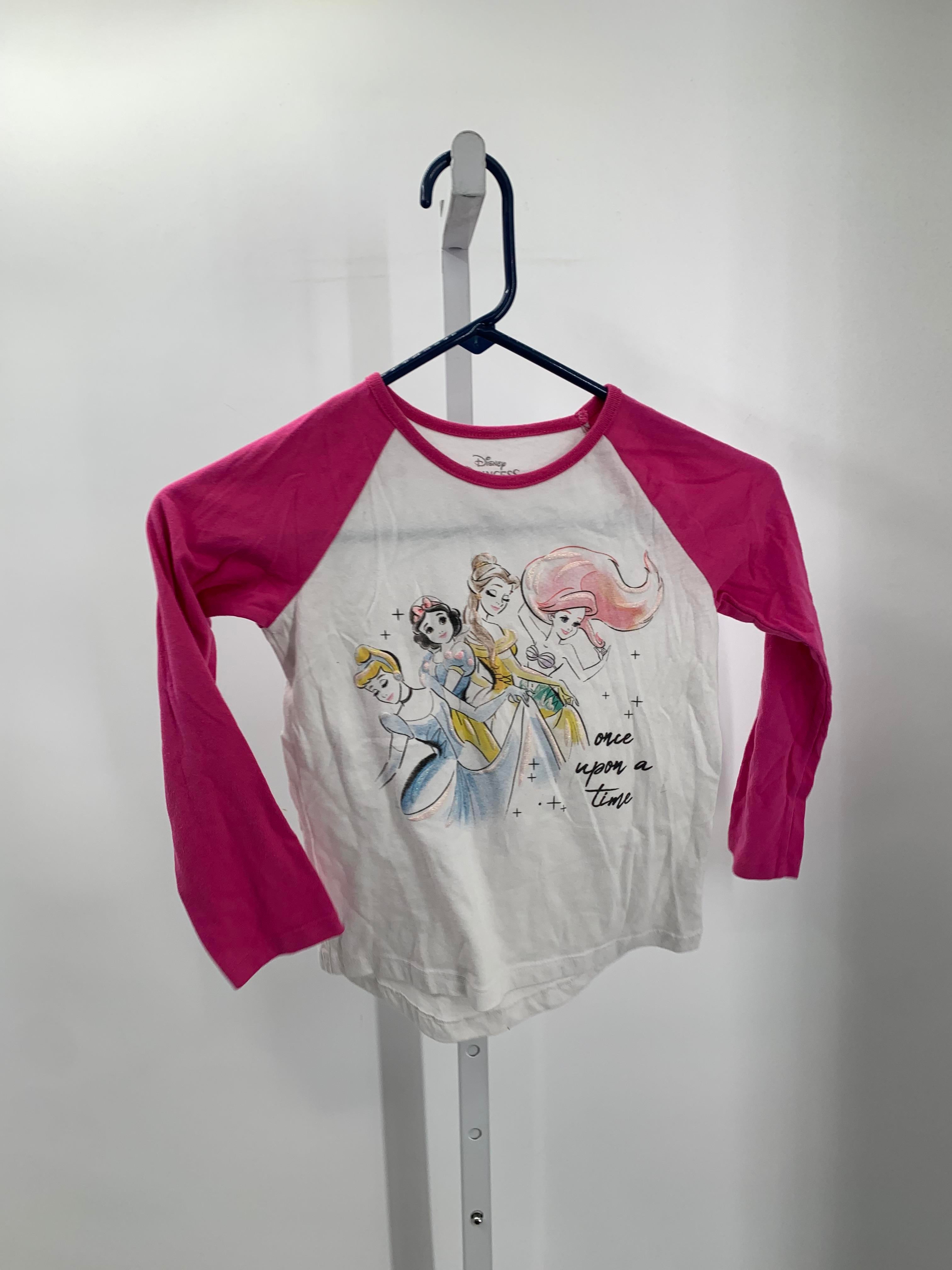 Disney Princess Size 6/6X Girls Long Sleeve Shirt