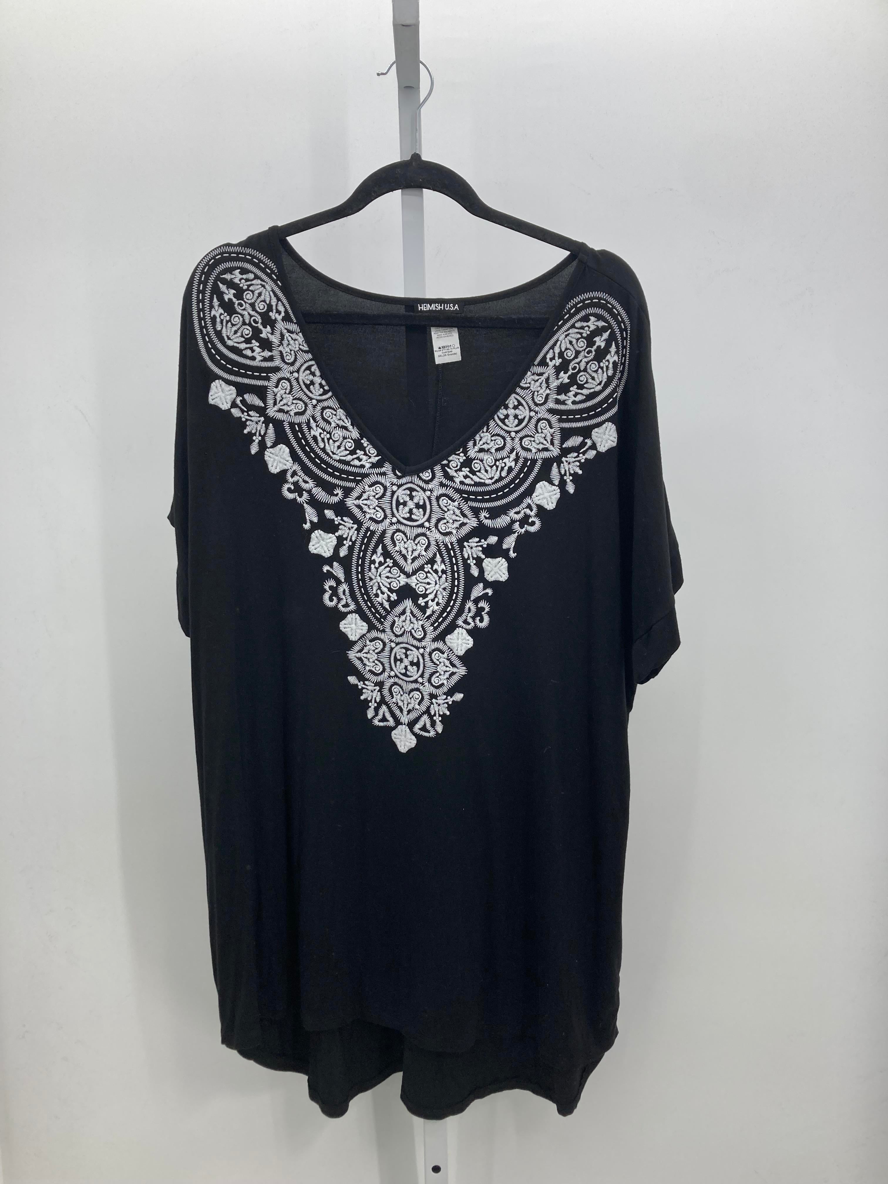 Size 3X Womens Short Sleeve Shirt