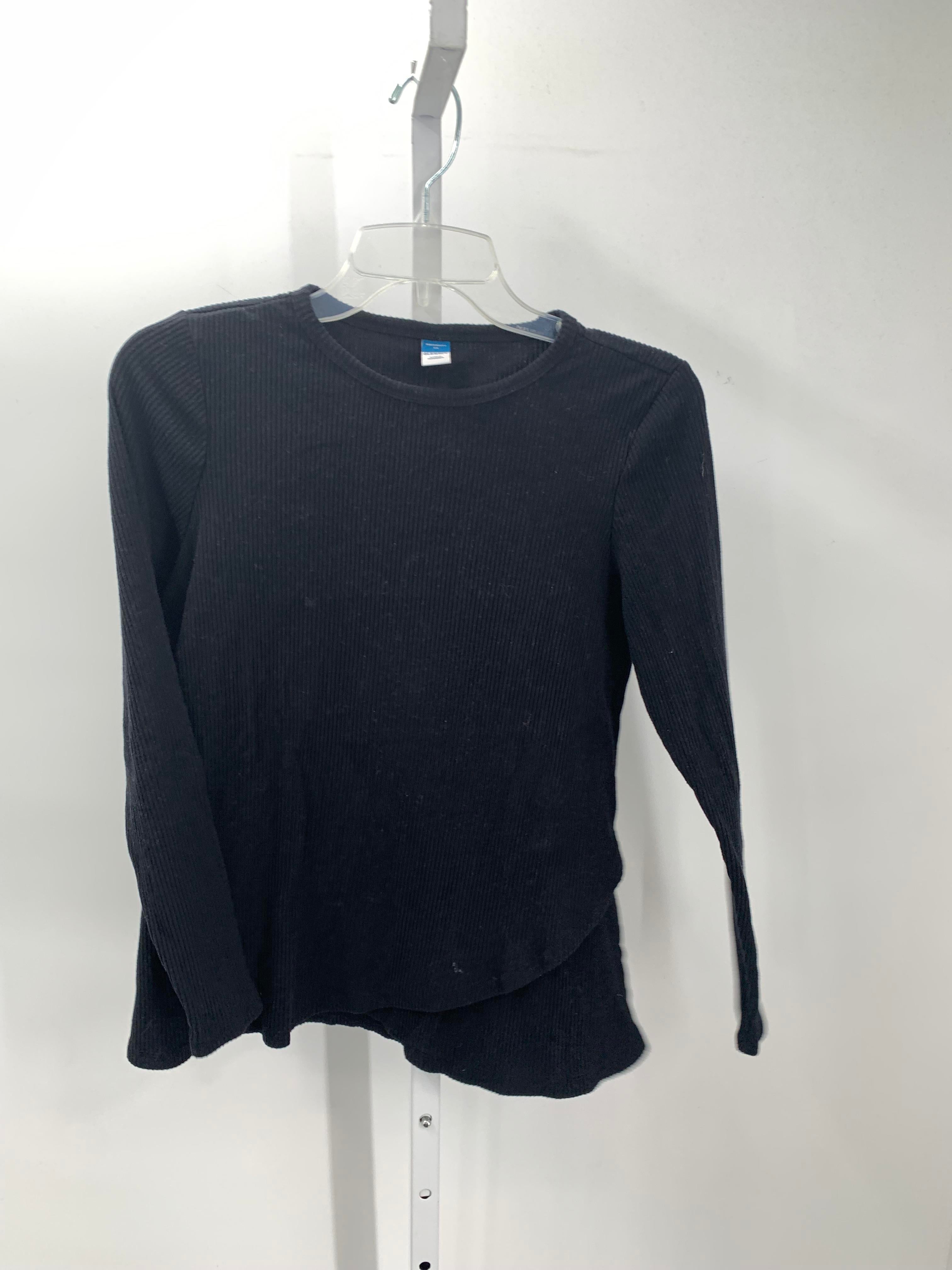 Old Navy Black Size X Small Maternity Long Sleeve Shirt