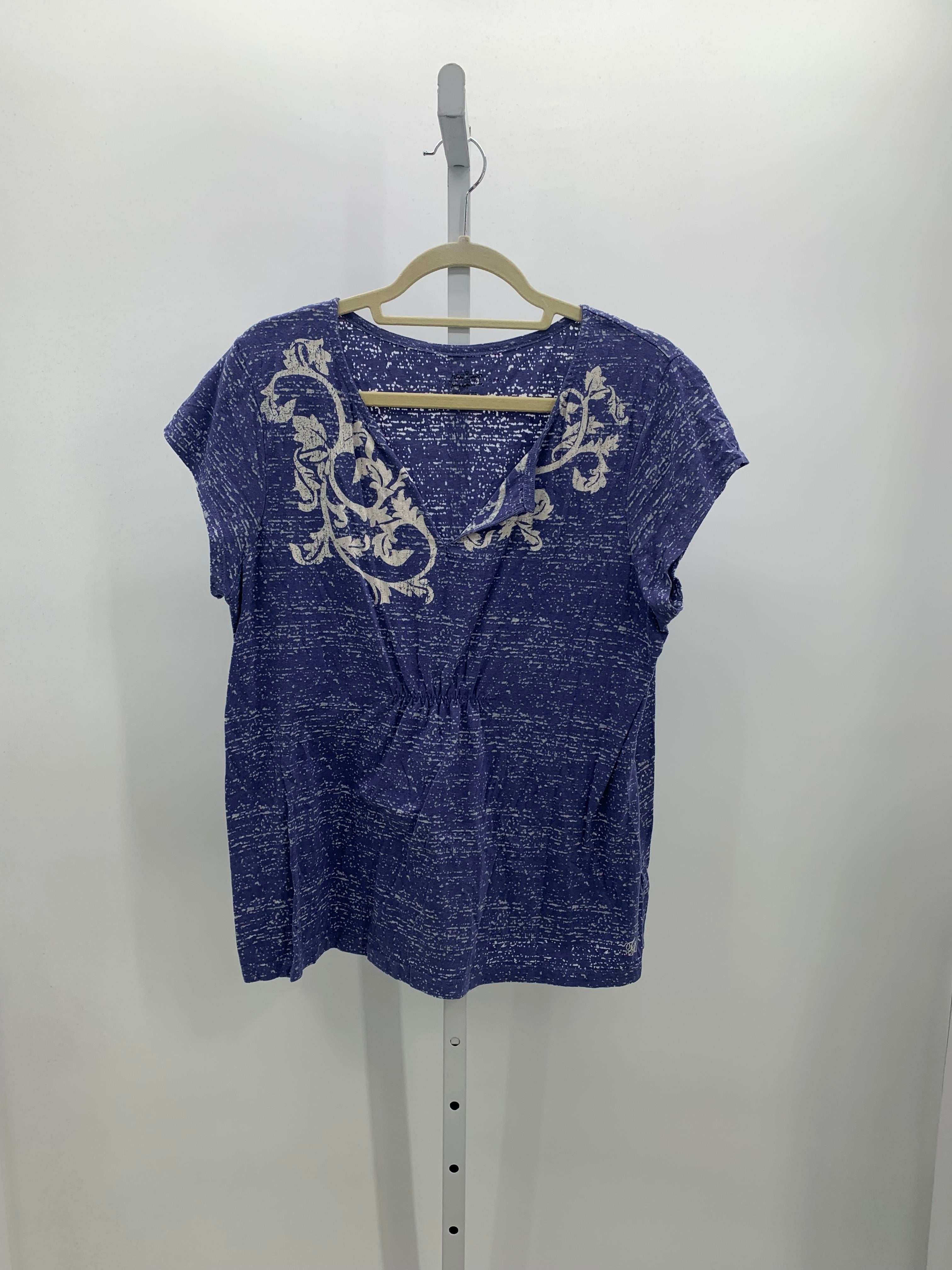 Tommy Hilfiger Size Extra Large Misses Short Sleeve Shirt