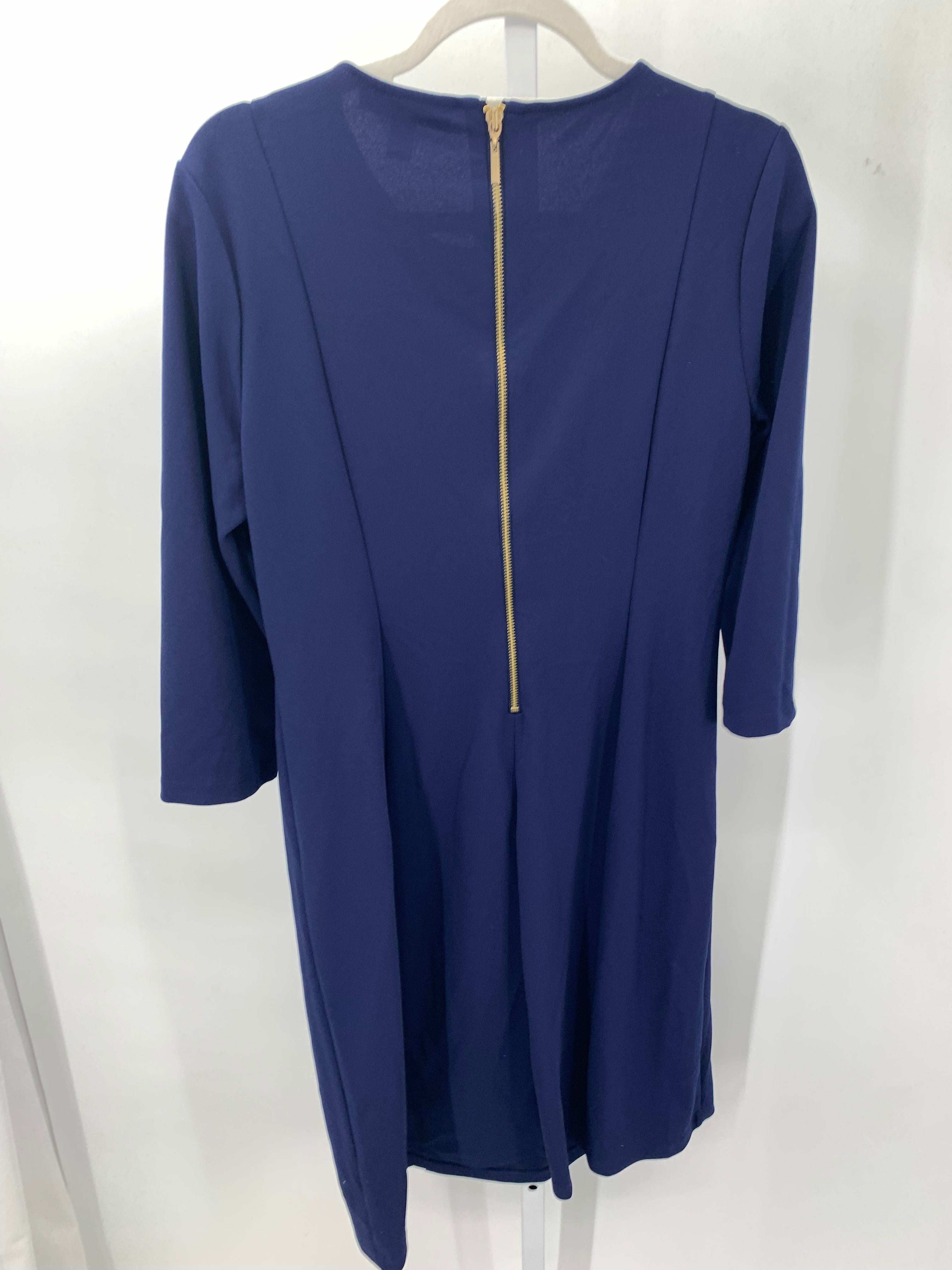 Dennis Basso Size 10 Misses 3/4 Sleeve Dress