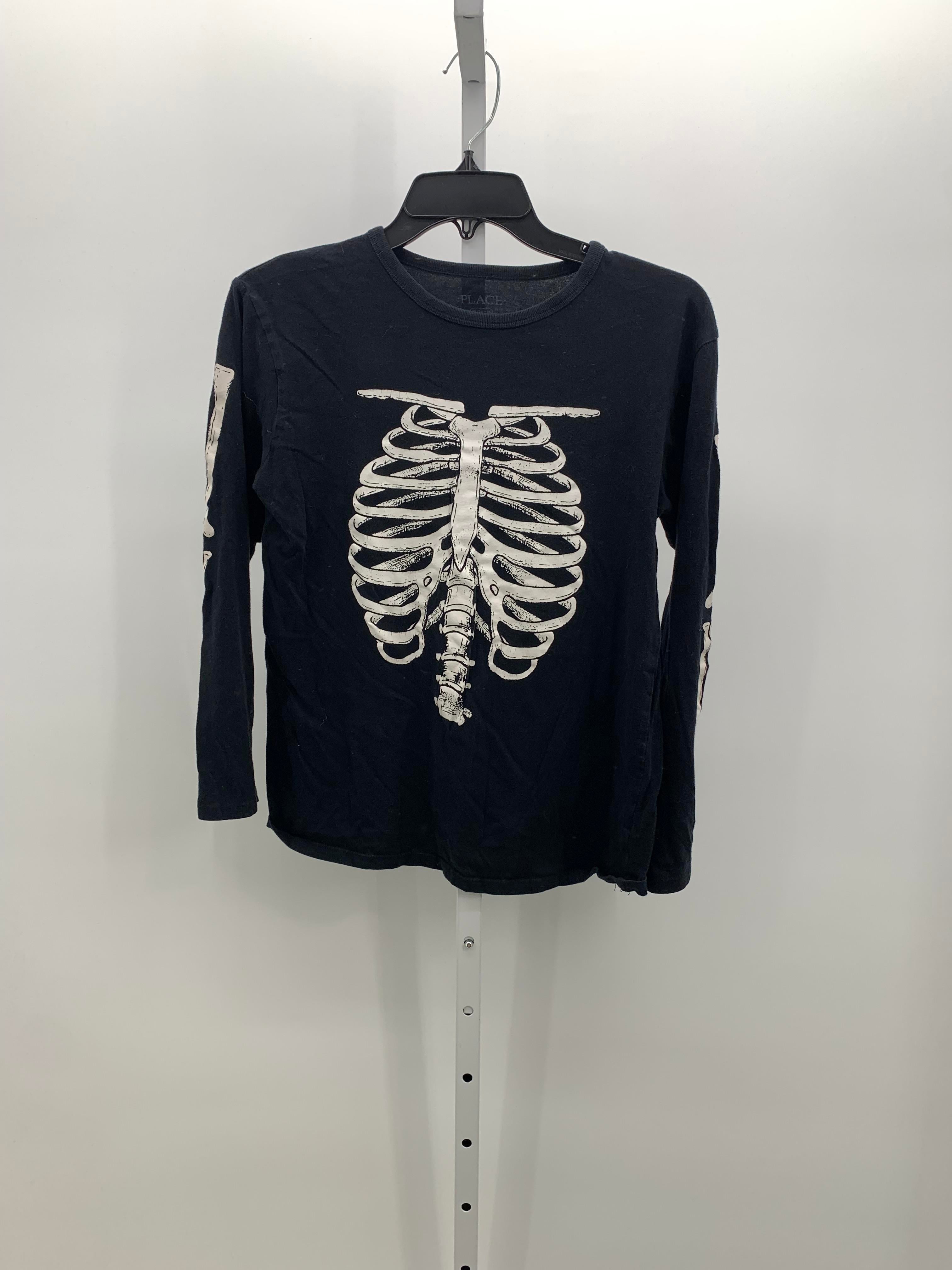 LONG SLV SHIRT SKELETON