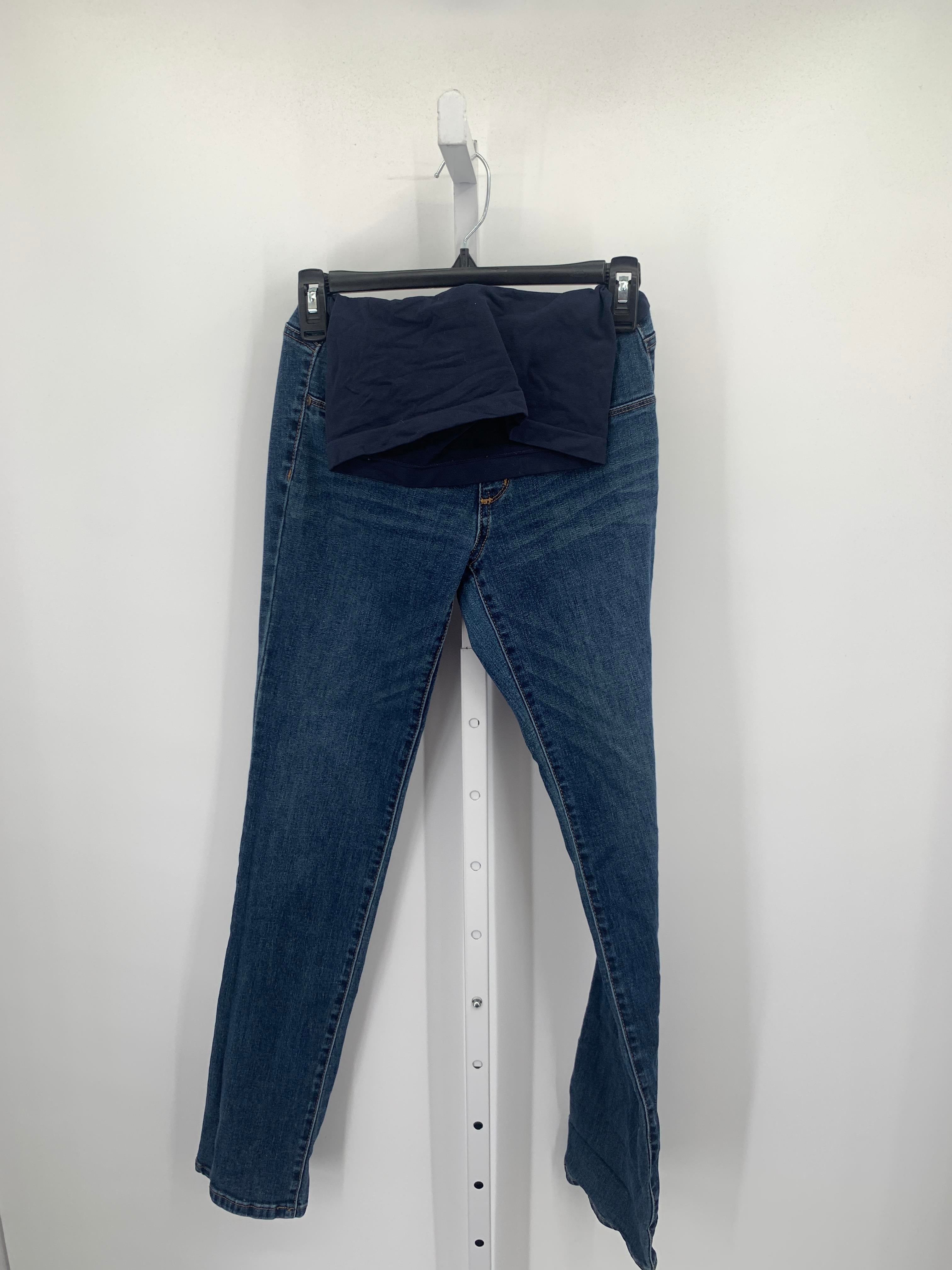 Indigo Blue Denim Size Small Maternity Jeans