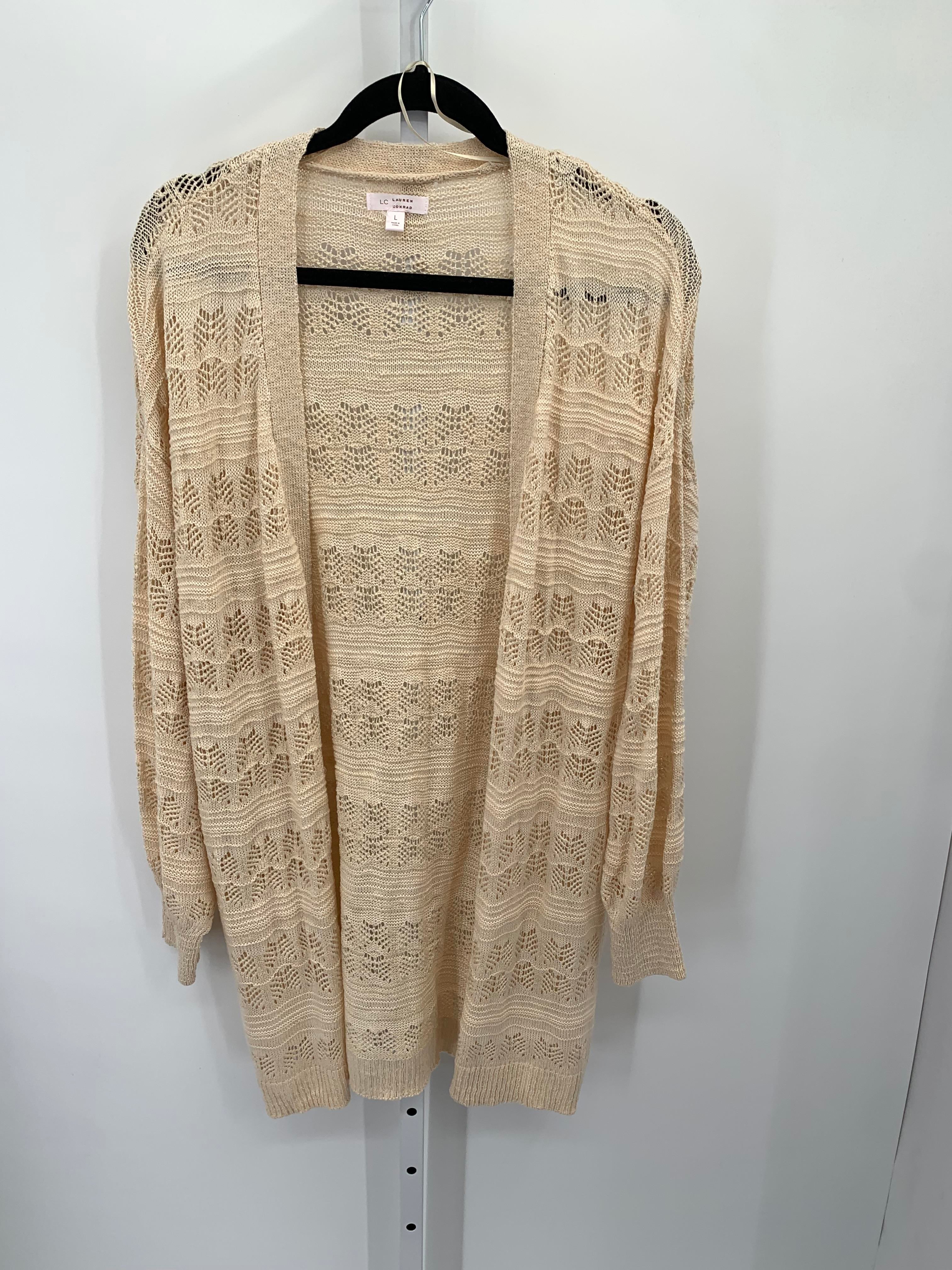 Lauren Conrad Size Large Misses Cardigan