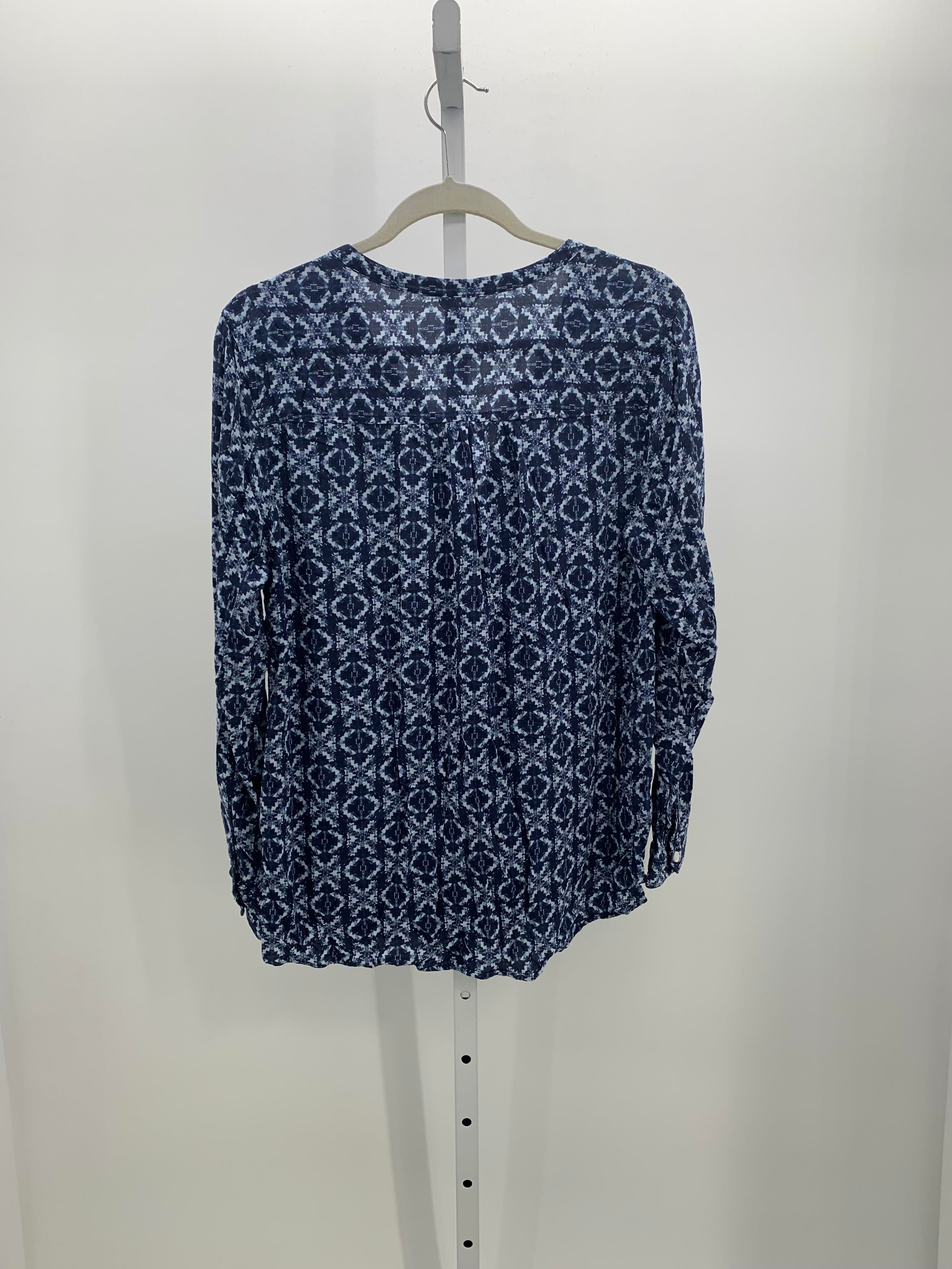 Eddie Bauer Size Large Misses Long Sleeve Shirt