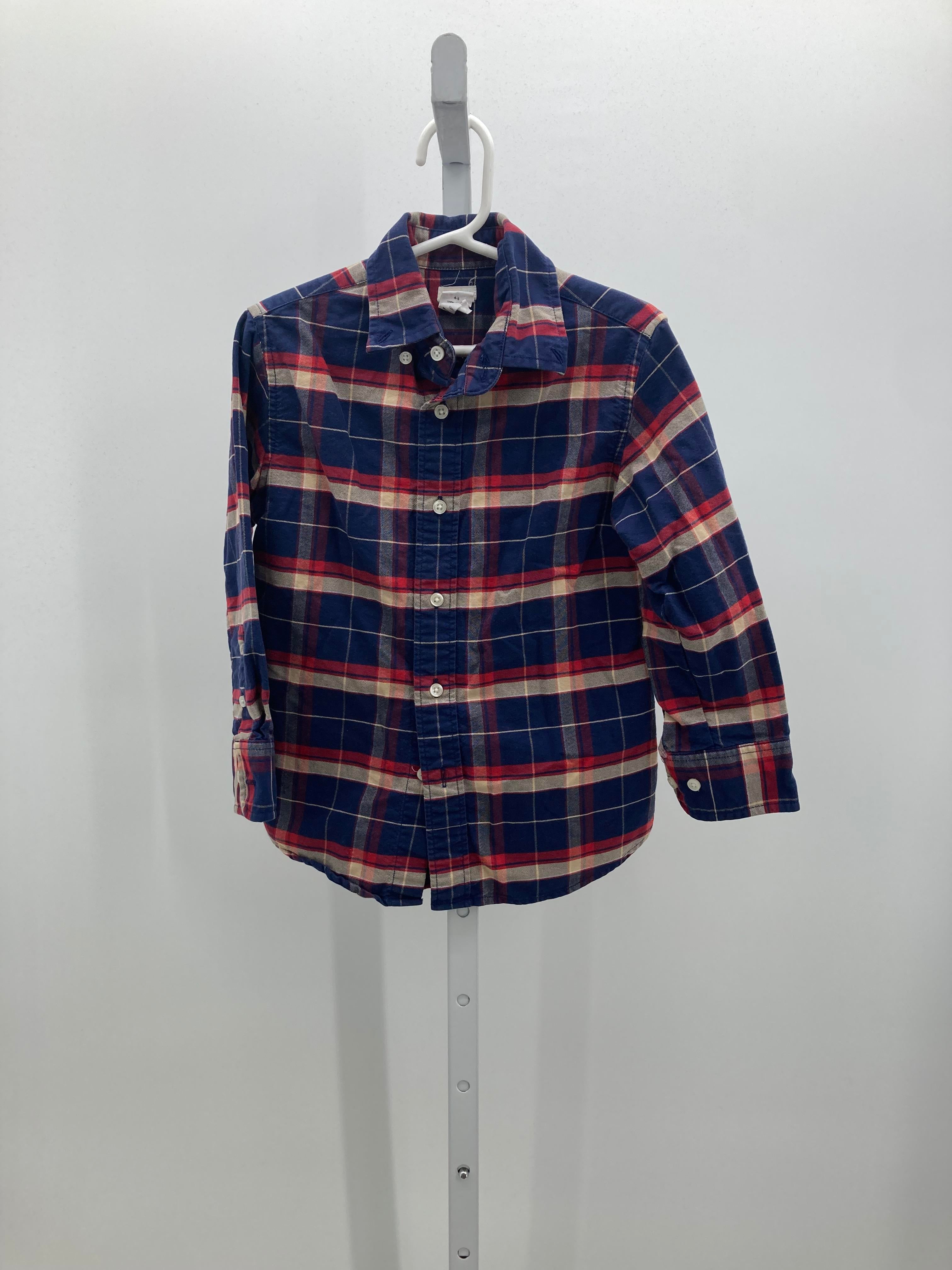 RED PLAID BTN DOWN