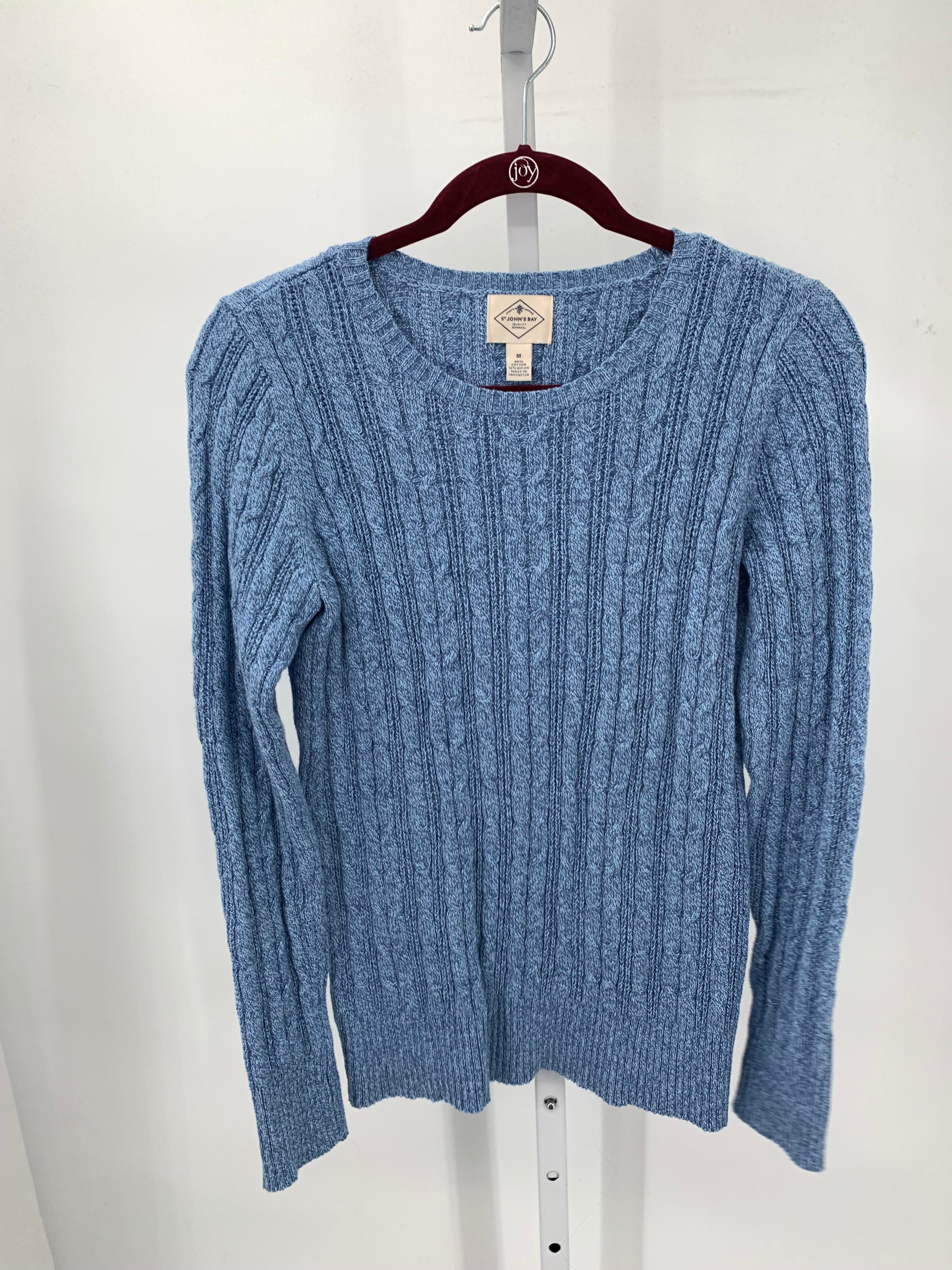 St. Johns Bay Size Medium Misses Long Slv Sweater