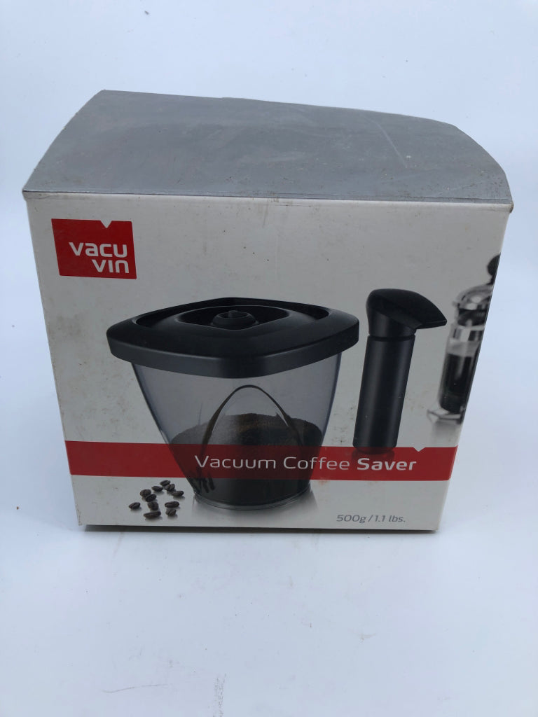 NIB VACUUM COFFEE SAVER CONTAINER