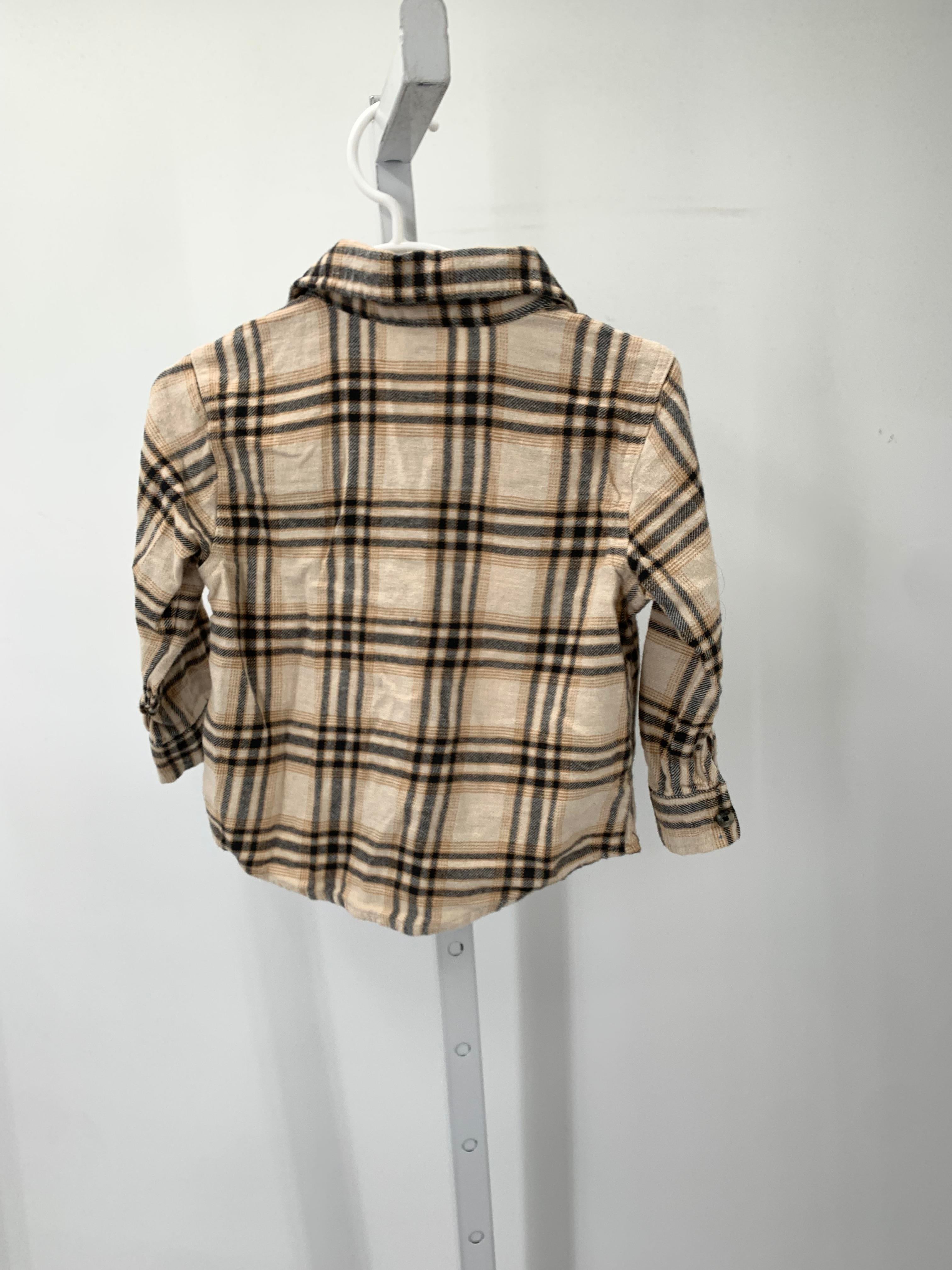 PLAID BTN DOWN
