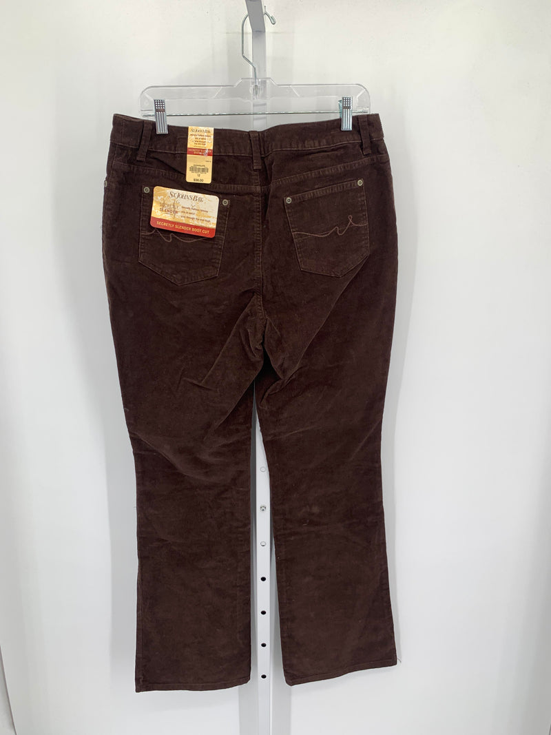 St. Johns Bay Size 12 Misses Corduroy Pants