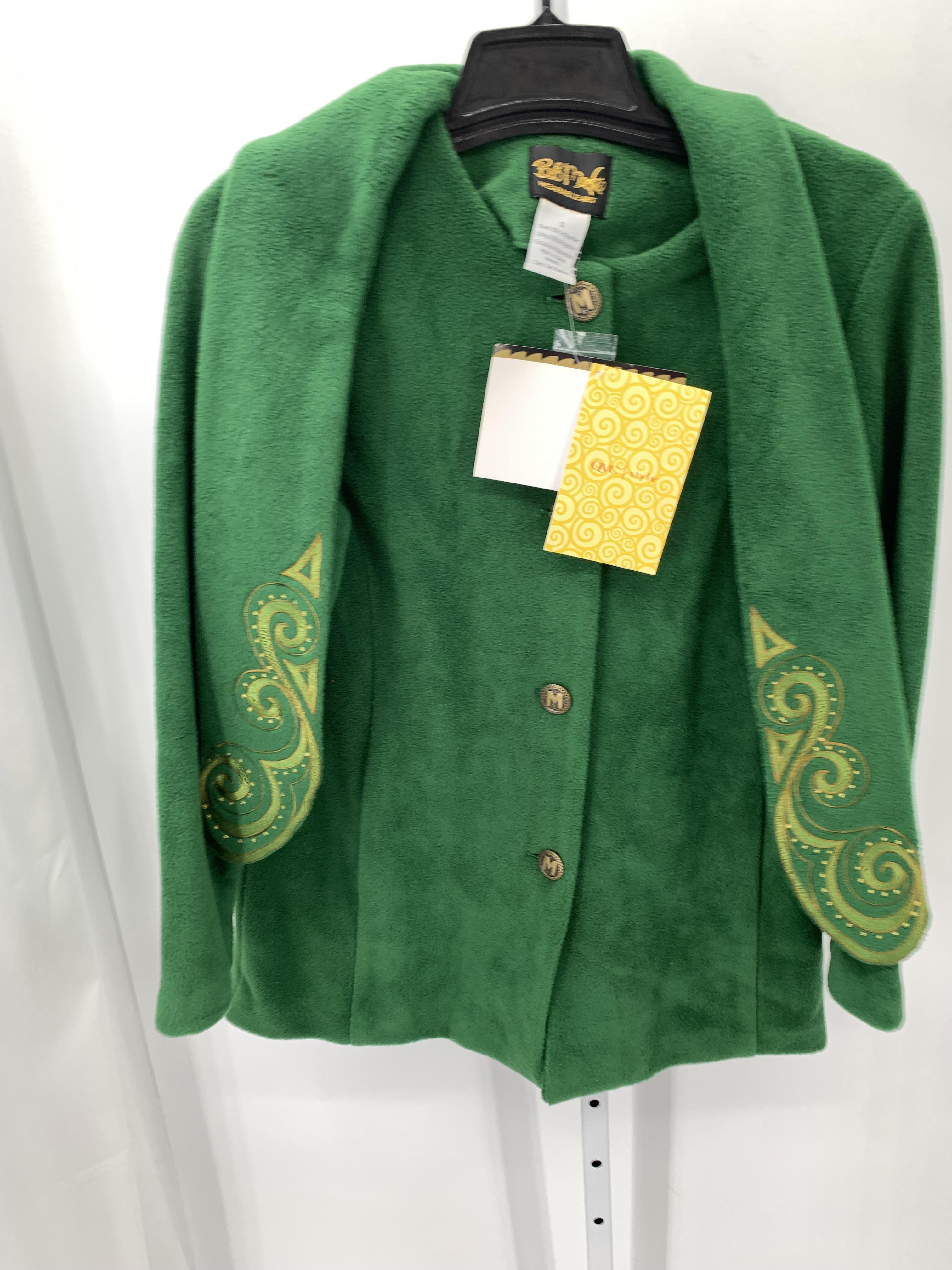 Bob Mackie Size Small Misses Fleece Jacket