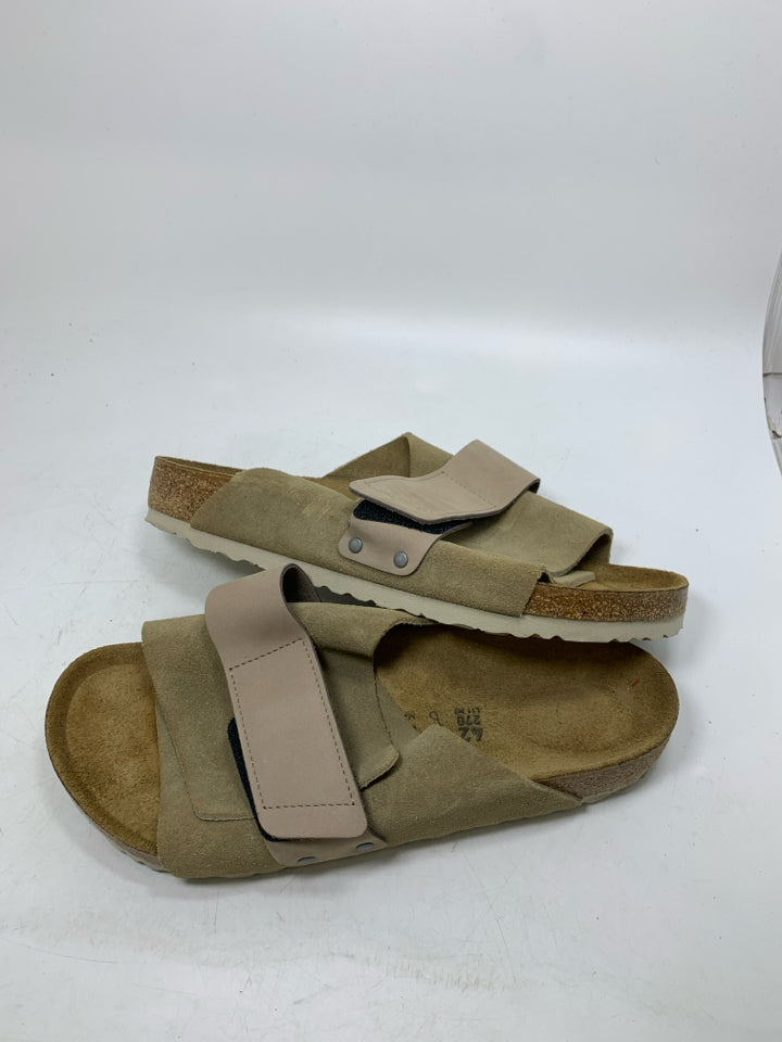 Birkenstock Kyoto Nubuck Suede Sandals (Women-11, Men-9)