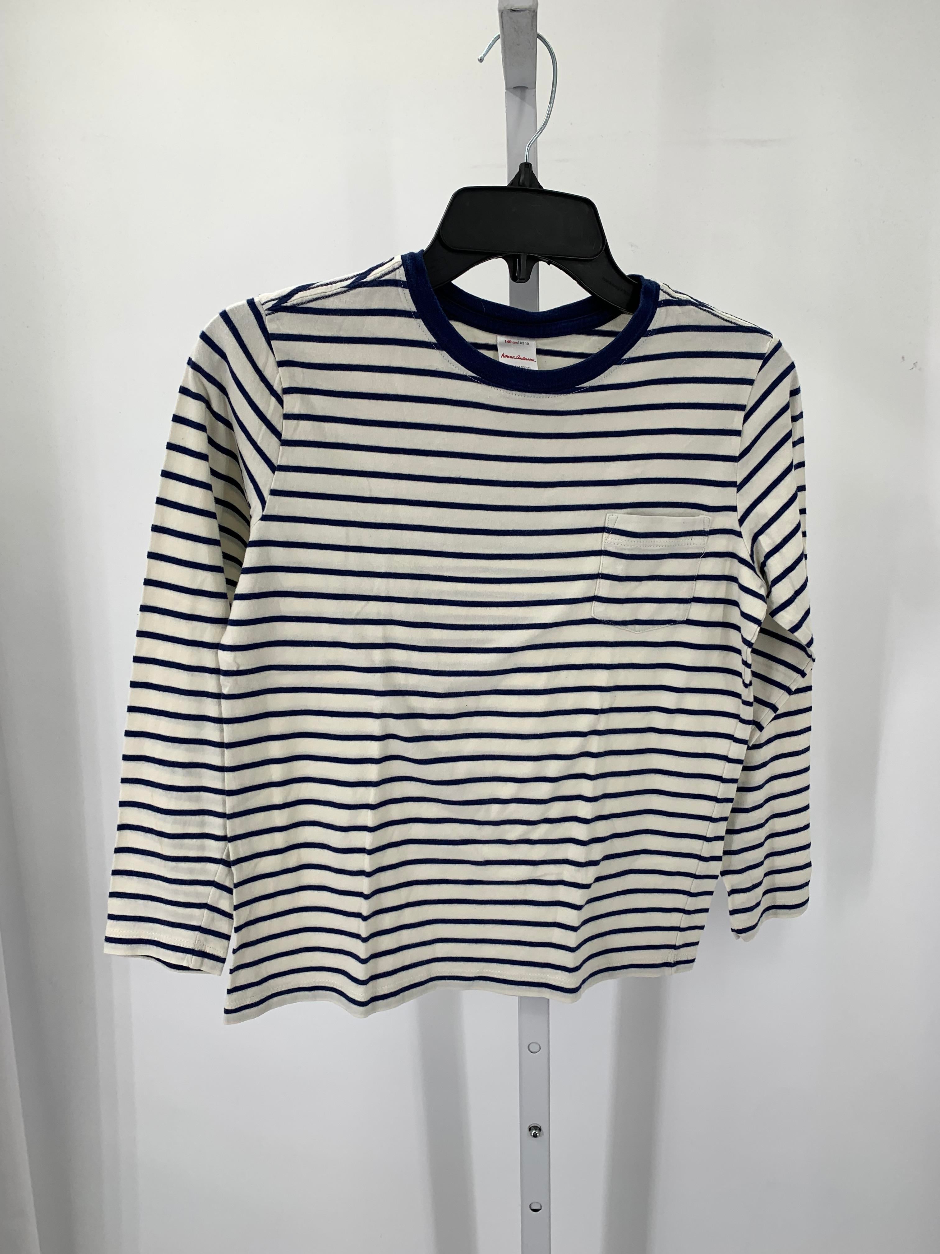 Hanna Anderson Size 10 Girls Long Sleeve Shirt