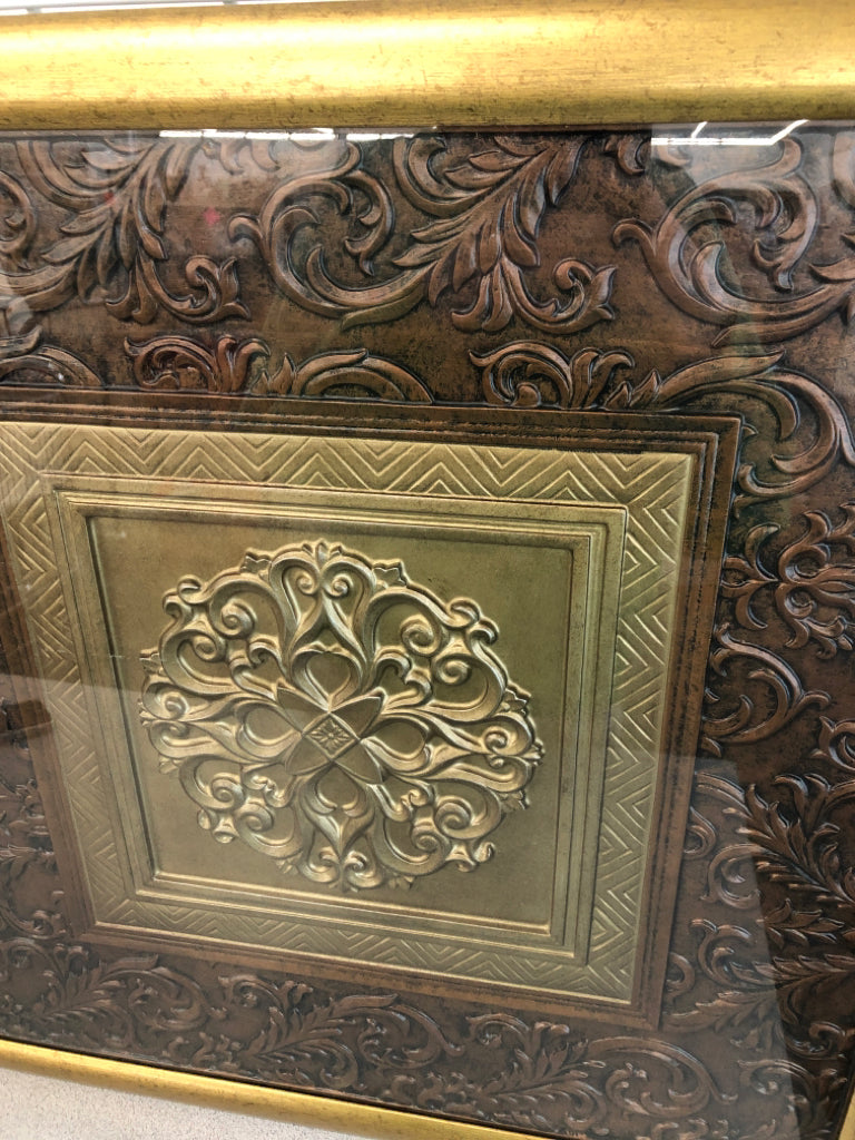 ORNATE FRAMED TILE.