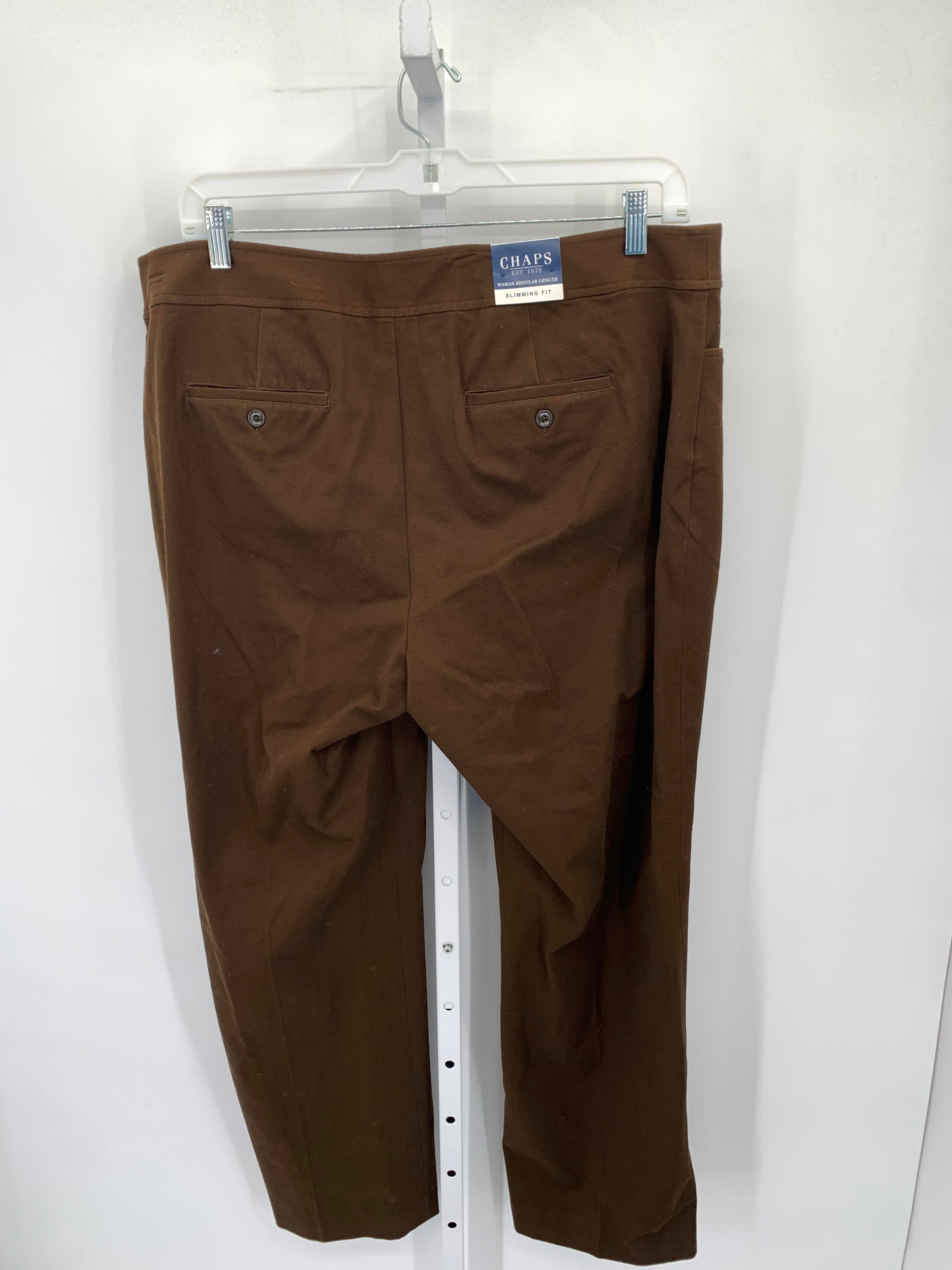 Chaps Size 18 W Womens Pants