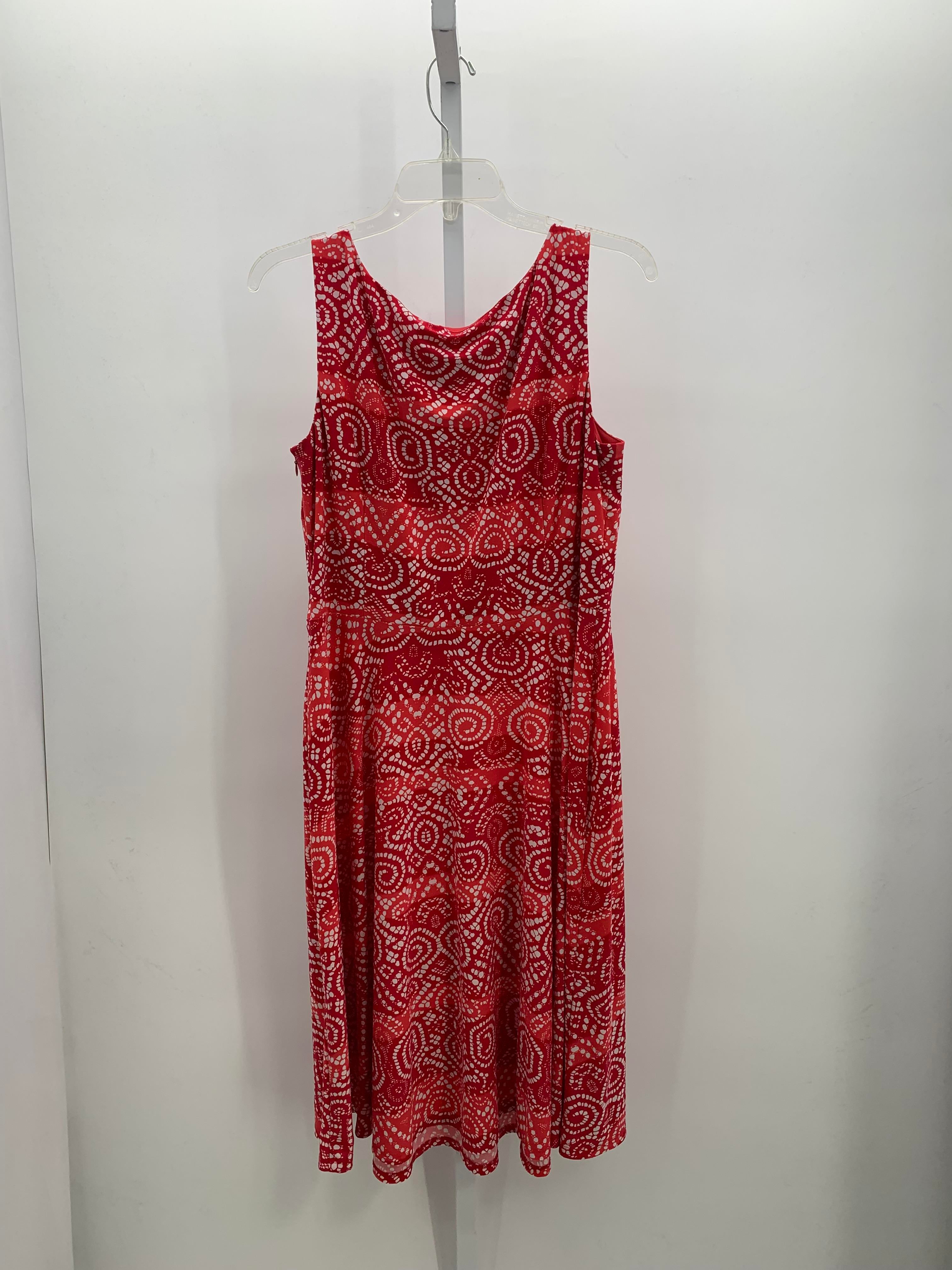 Kasper Size 12 Misses Sleeveless Dress