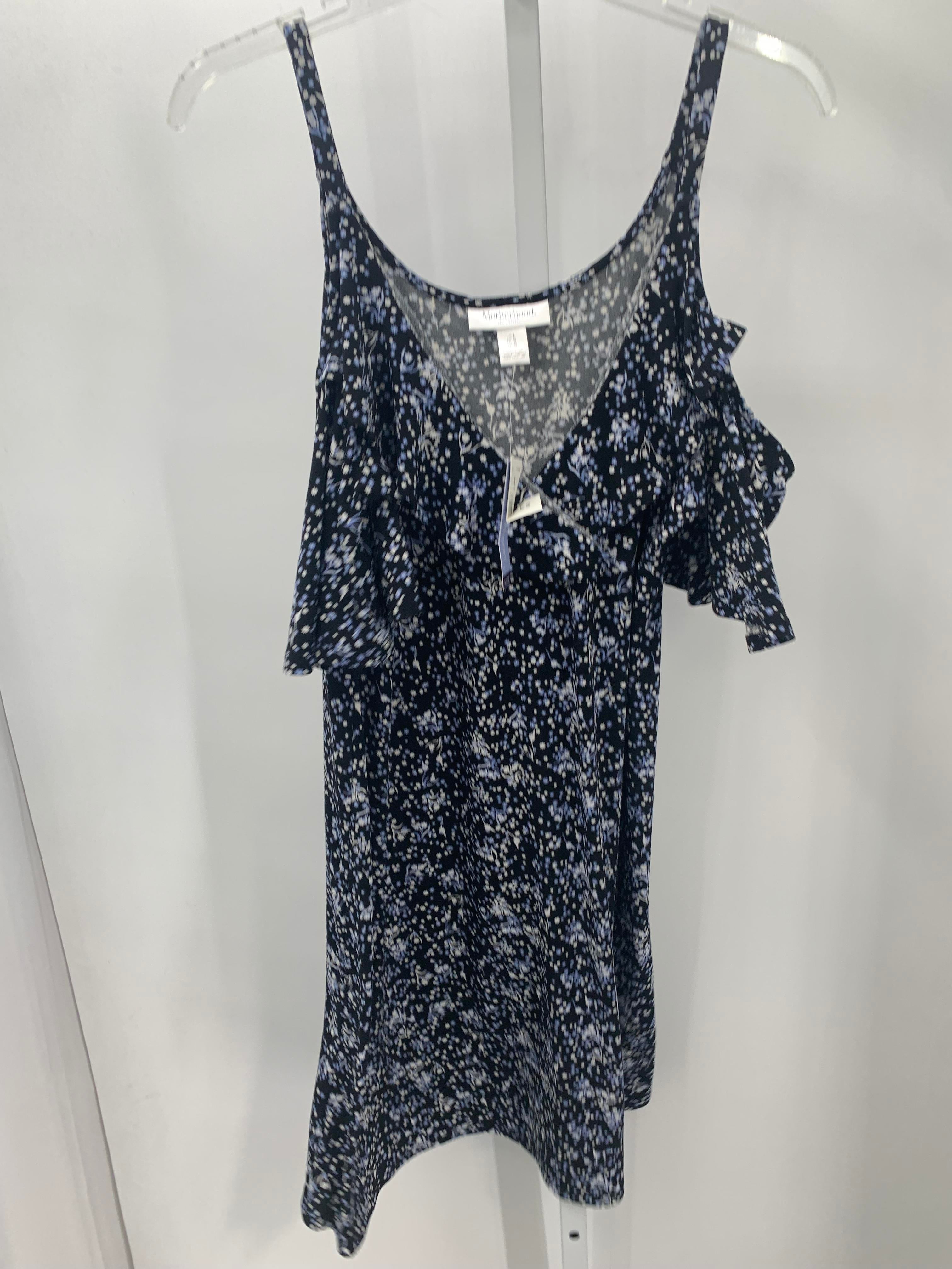 Motherhood Black Size Large Maternity Short Sleeve Dress